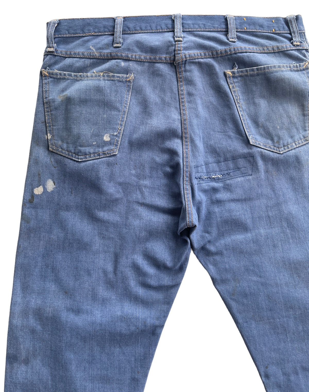 Original Montgomery 1950s Powr House 101 Selvedge Distressed Denim Size US 38 / EU 54 - 7 Thumbnail