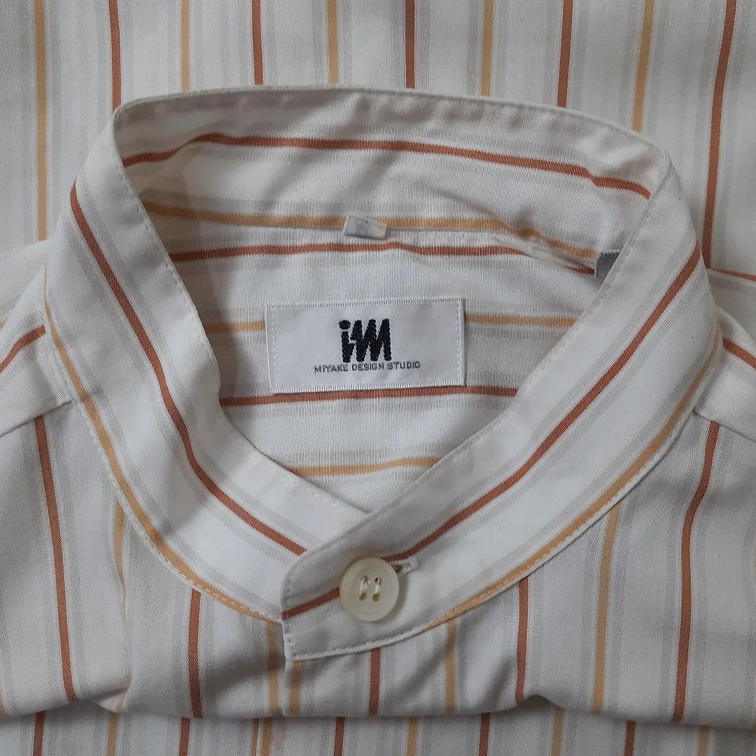 Issey Miyake IM Issey Miyake Design Studio Stripe Shanghai Shirt Size US M / EU 48-50 / 2 - 3 Thumbnail