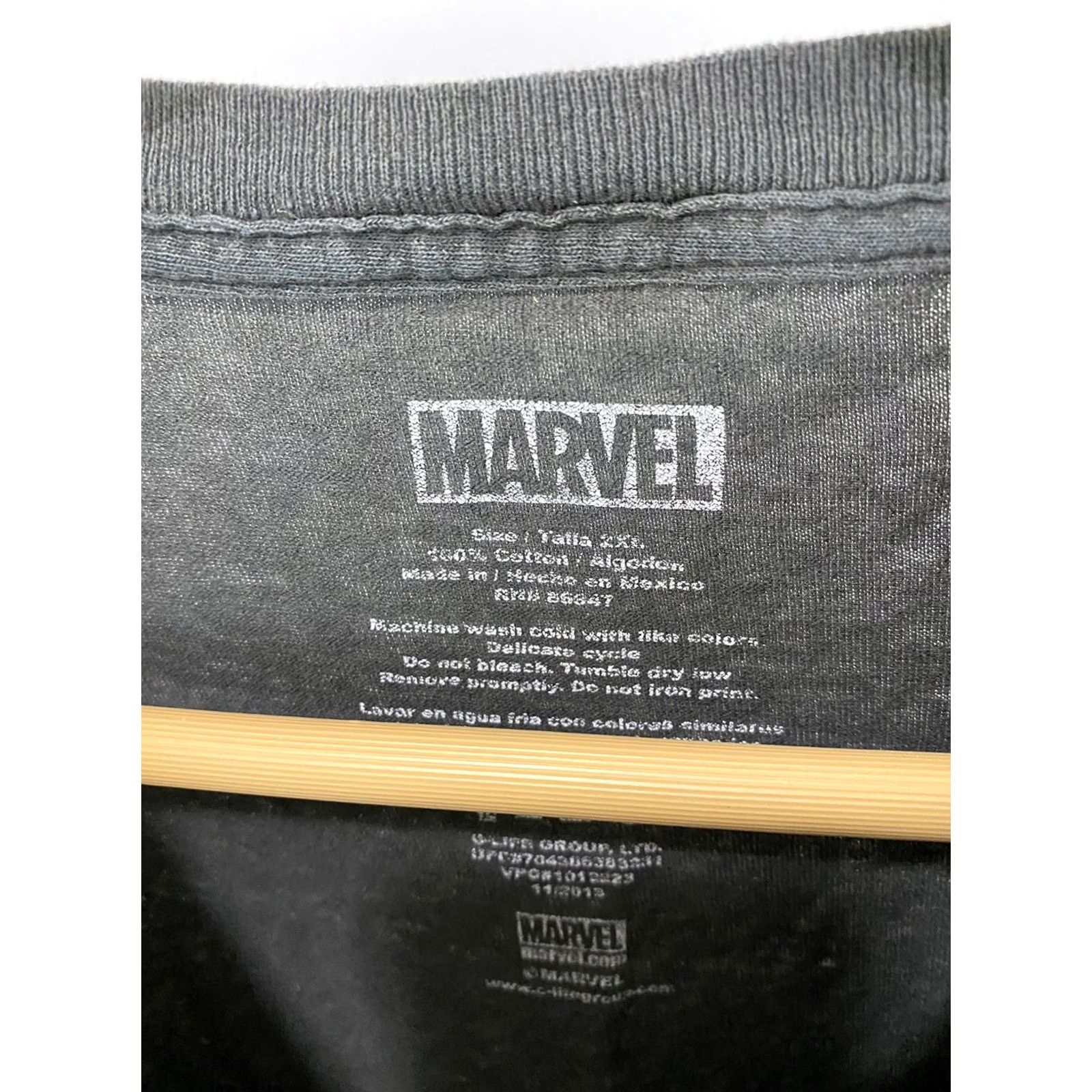 Vintage VTG Marvel Deadpool T-Shirt Black 2XL Mens Short Sleeve Size US XXL / EU 58 / 5 - 4 Thumbnail