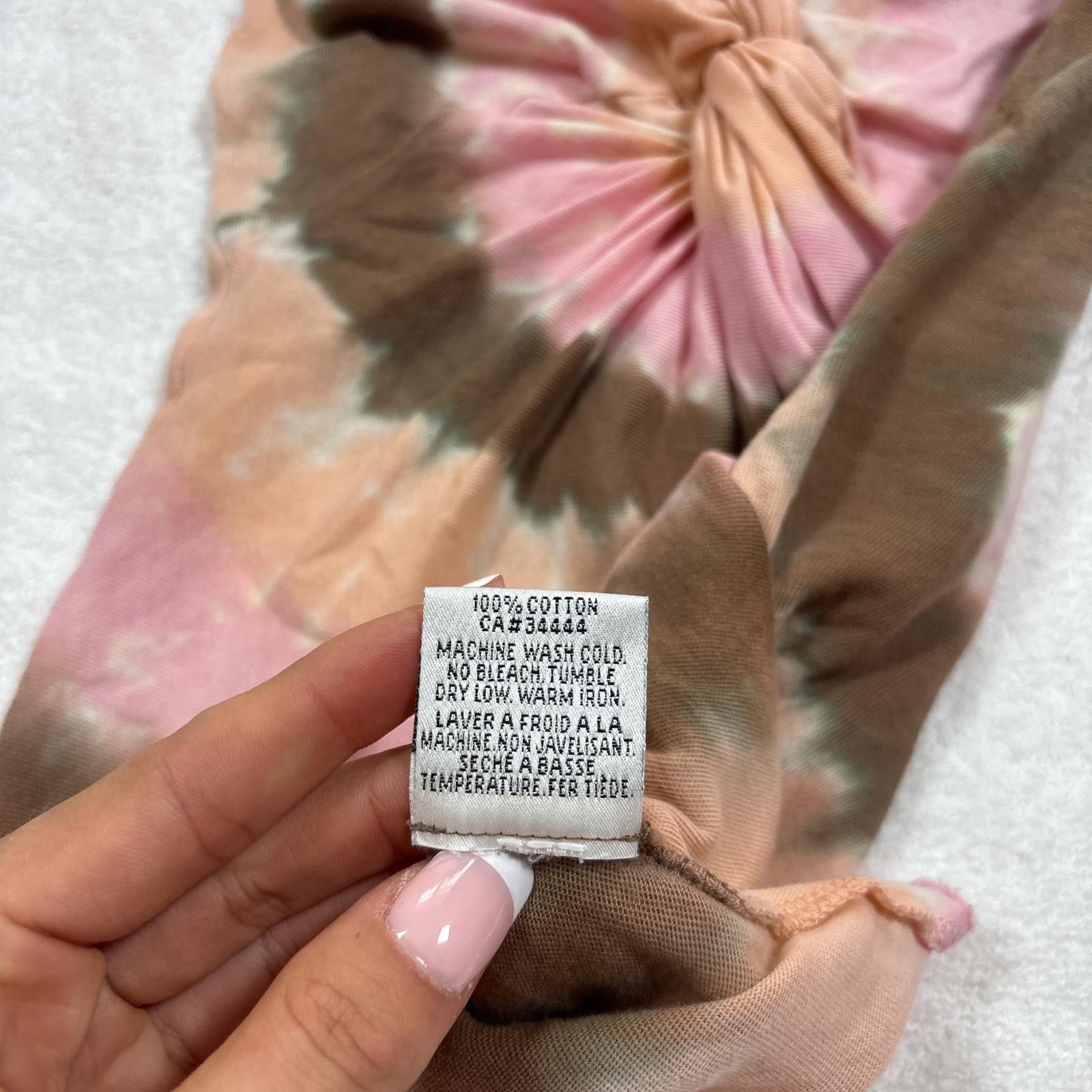 Other y2k soft stretchy tie die blouse top Size M / US 6-8 / IT 42-44 - 6 Thumbnail