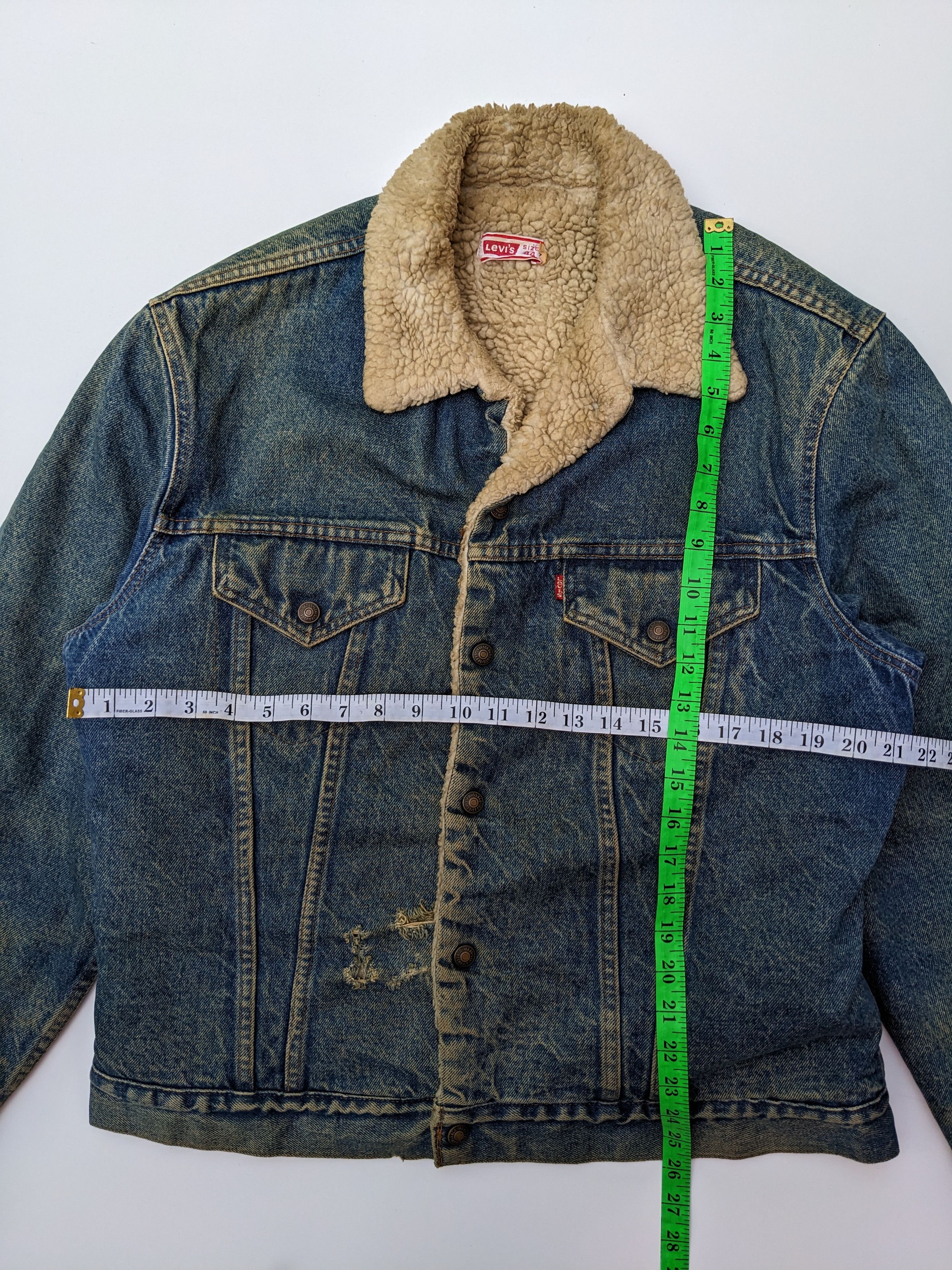 Levi's × Levi's Vintage Clothing × Vintage Vintage 70s Levi's trucker sherpa jacket Size US L / EU 52-54 / 3 - 7 Thumbnail