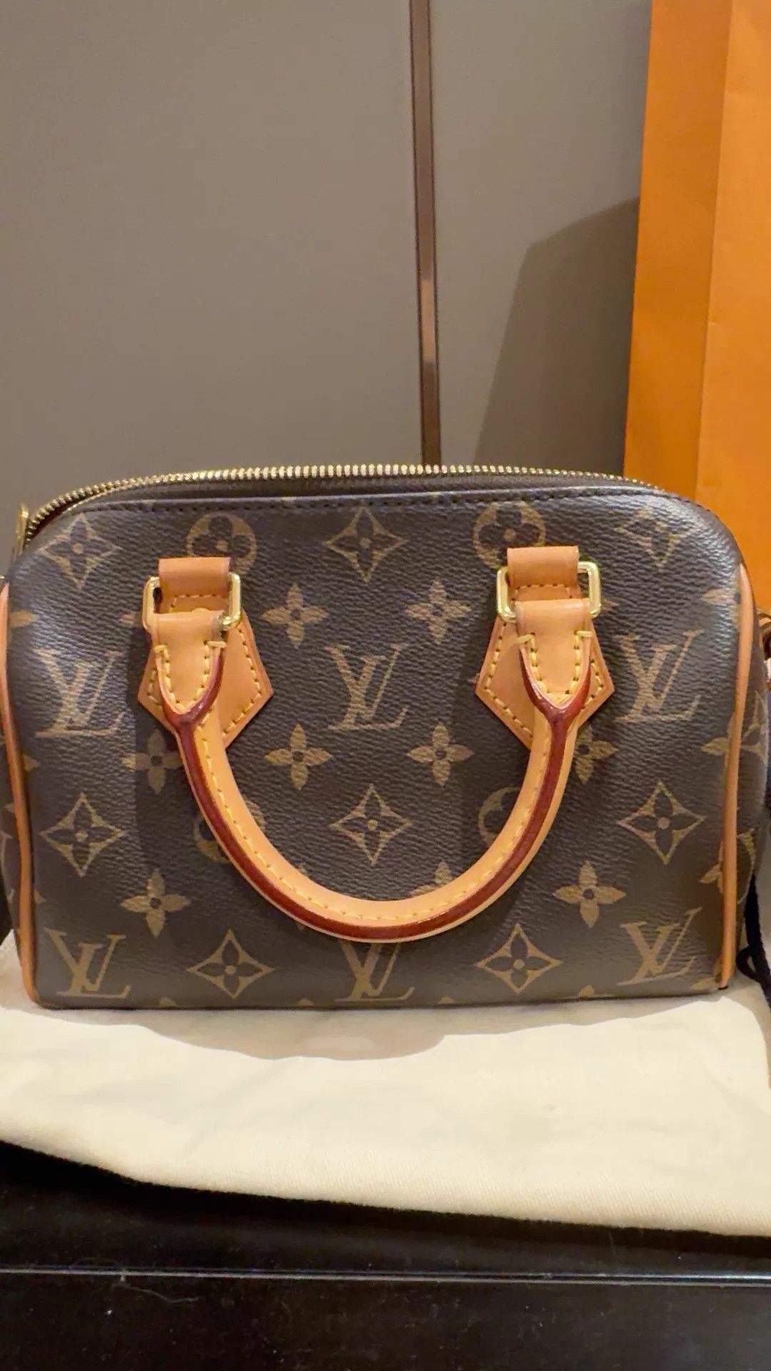 Louis Vuitton LV Speedy20 fixed strap clean full chip mint Size ONE SIZE - 7 Thumbnail