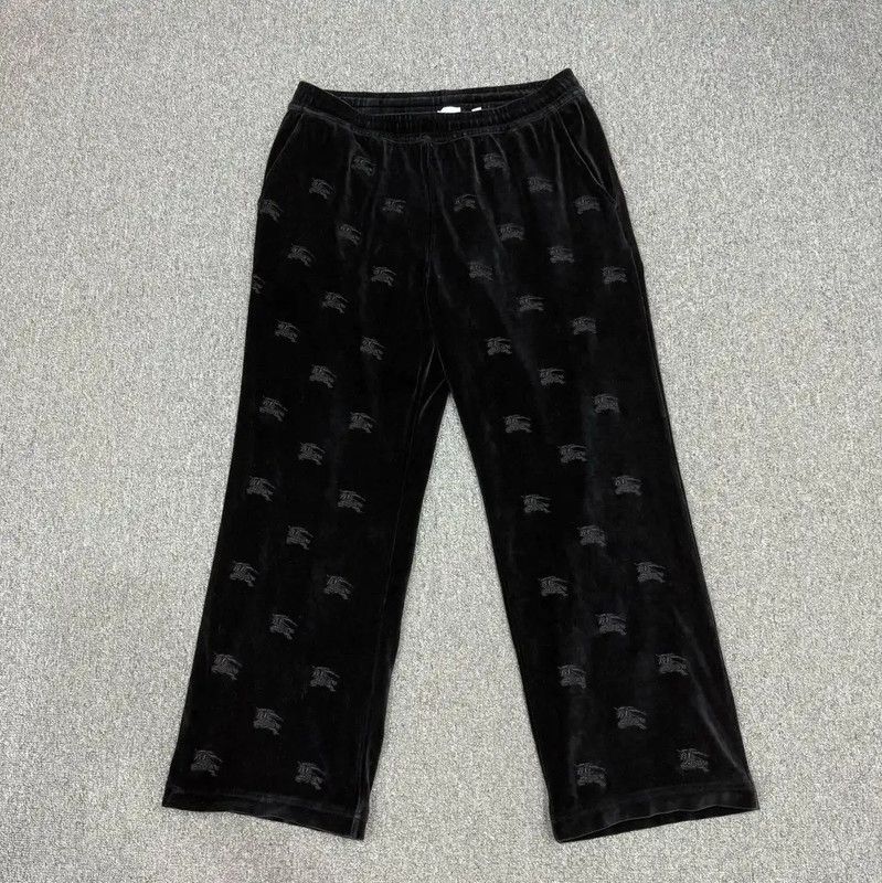 Burberry Burberry Black Silk Blend Casual Pants Size US 36 / EU 52 - 1 Thumbnail