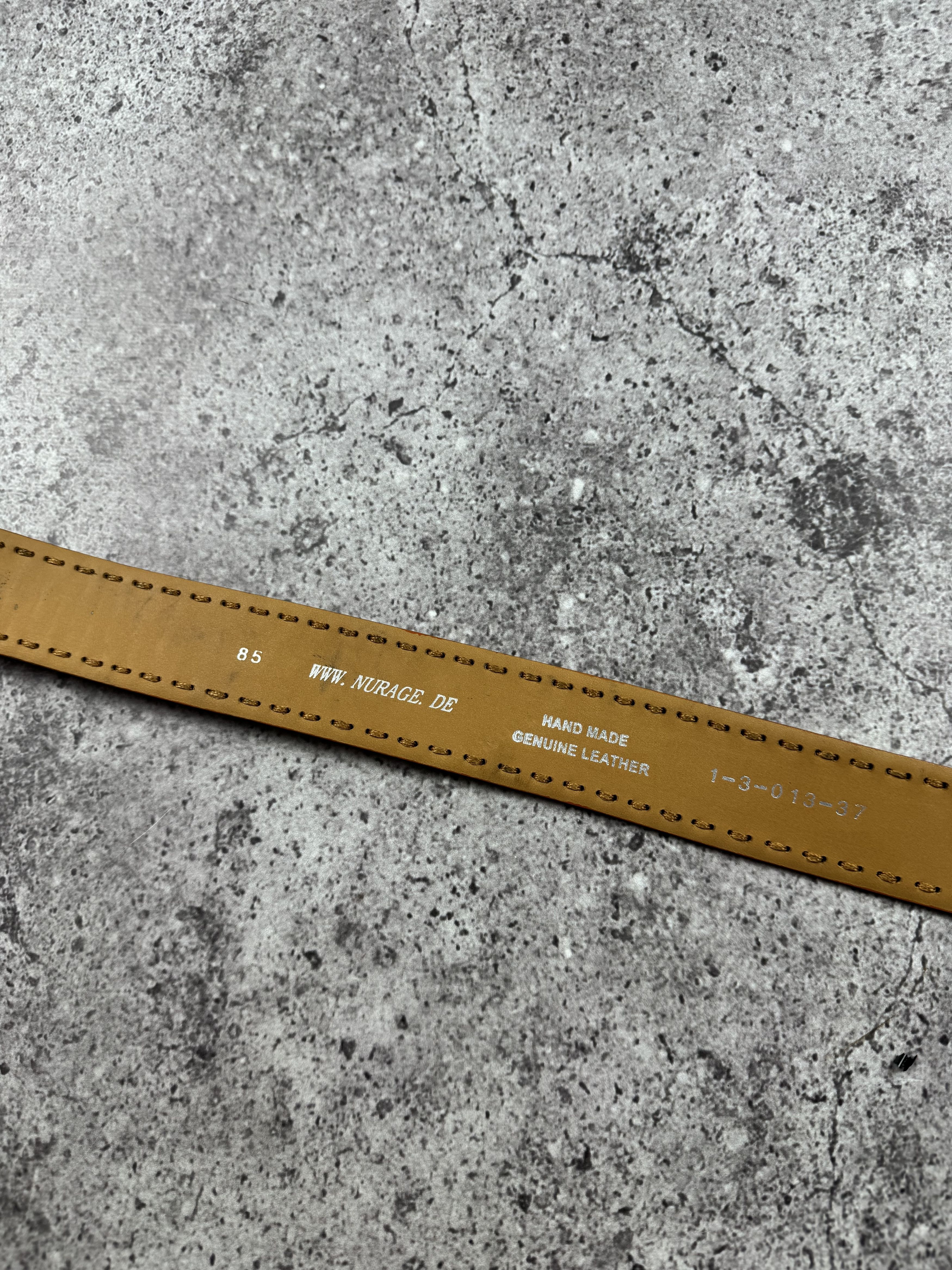 Cowboy Equipment 00’s NUMBER NINE STYLE LEATHER RARE Y2K WESTERN BELT VINTAGE Size ONE SIZE - 5 Thumbnail