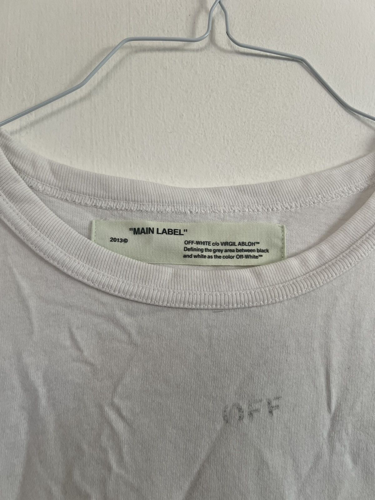 Off-White Off white Seeing Things Arrow Logo TEE Size US M / EU 48-50 / 2 - 6 Thumbnail