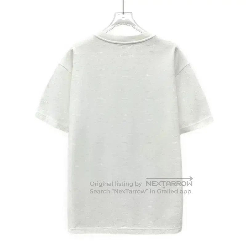 Louis Vuitton Louis Vuitton White Cotton Men's T-Shirt XL . Size US XL / EU 56 / 4 - 2 Thumbnail