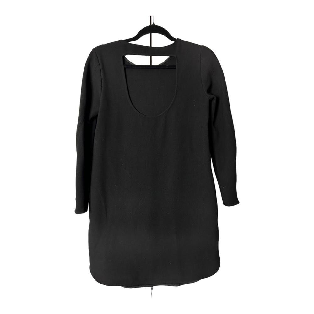 Zara Zara l Black Open Back Shift Dress Small Size S / US 4 / IT 40 - 4 Thumbnail
