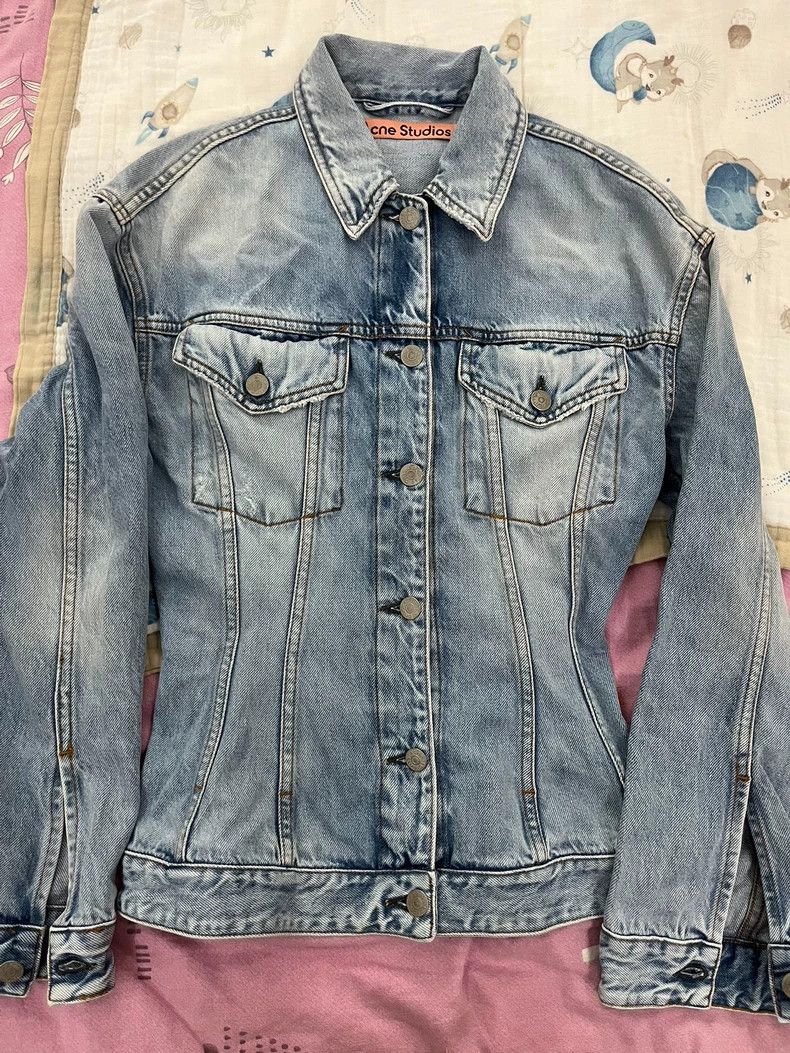 Acne Studios acne studios size:32 Light blue denim jacket 2506-Nextarro Size US XXS / EU 40 - 3 Thumbnail