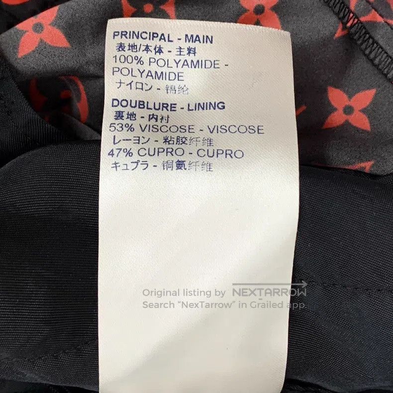 Louis Vuitton Louis Vuitton Monogram Crimson logo full print drawstring Size US 36 / EU 52 - 7 Thumbnail