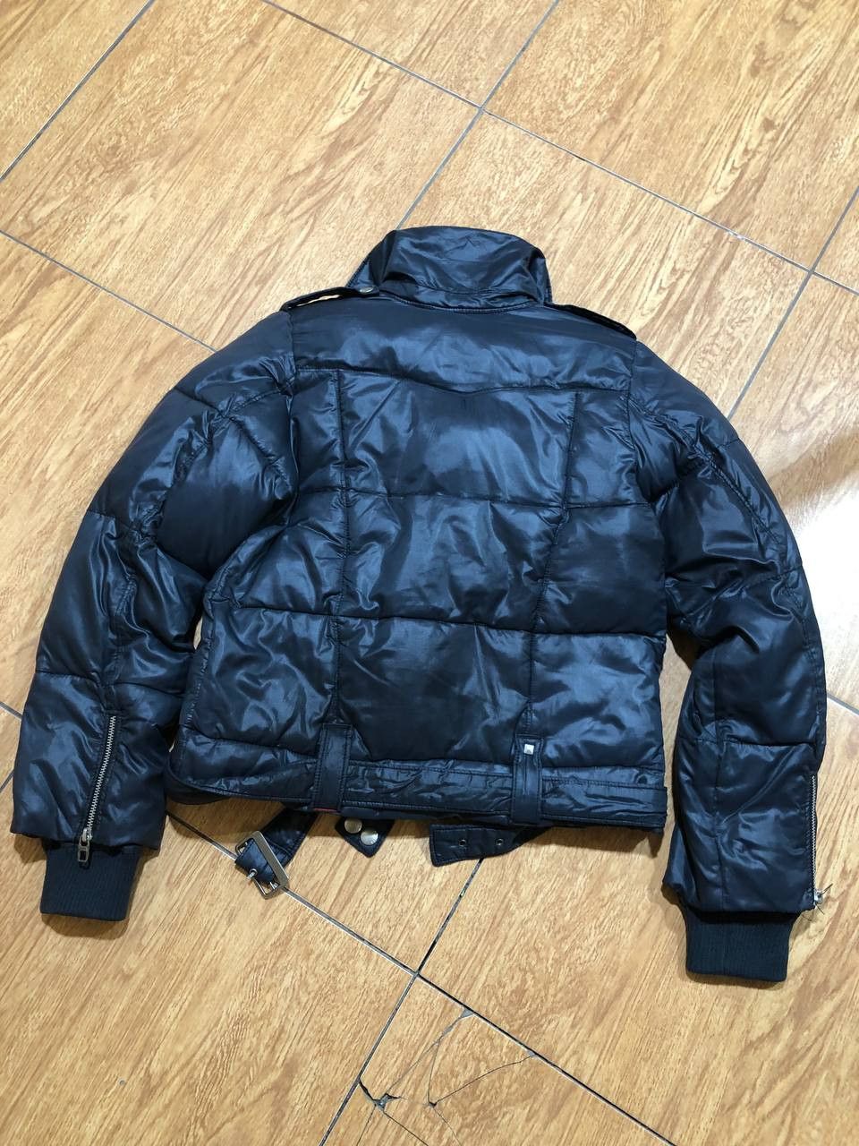 Miss Sixty Miss Sixty Jacket Quilted y2k zip Elastic Hem Puffer Size M / US 6-8 / IT 42-44 - 15 Thumbnail