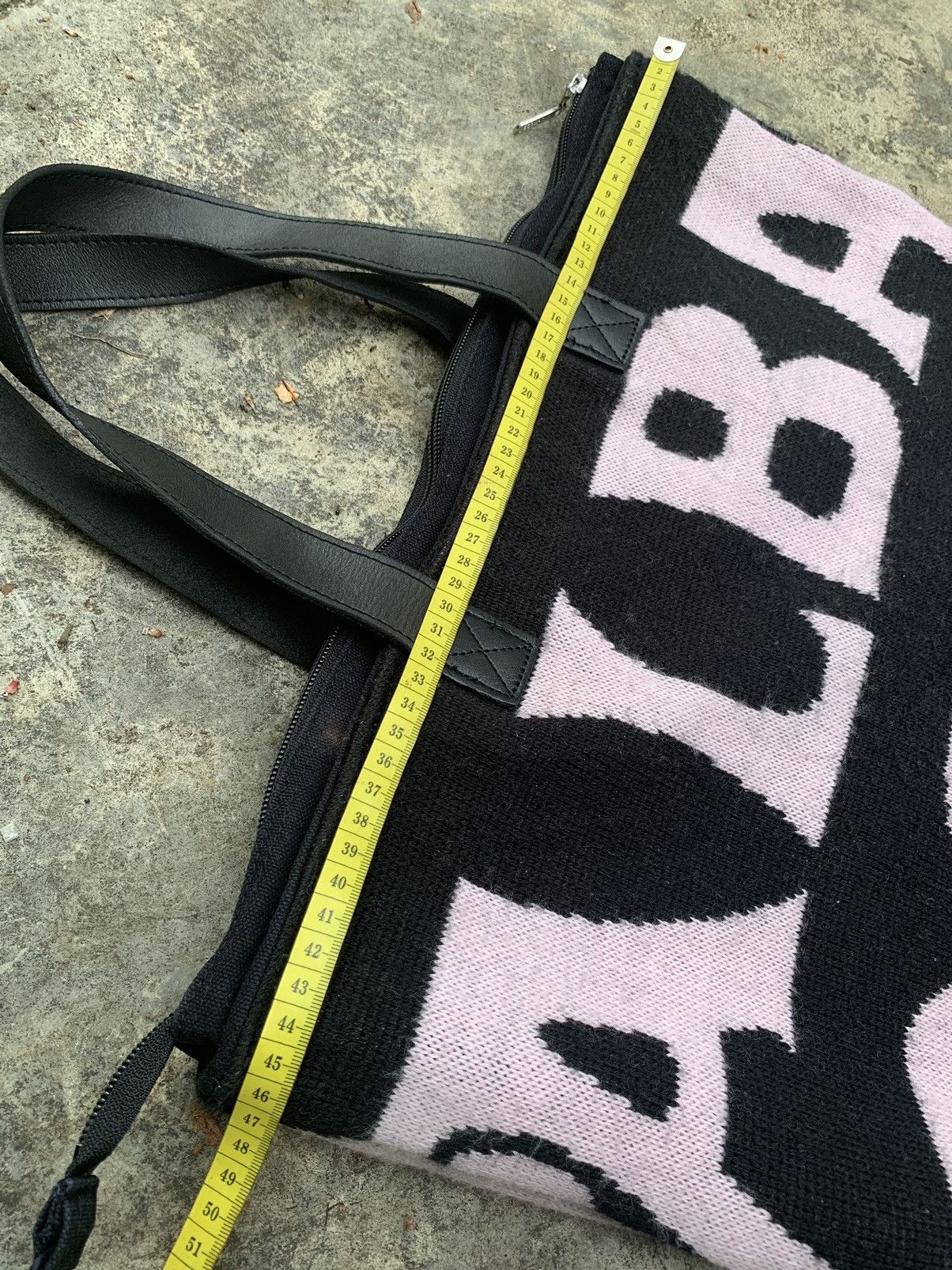 If Six Was Nine × Japanese Brand × Vintage Vintage Alba Rosa Japan Black Pink Tote Bag Size ONE SIZE - 9 Thumbnail
