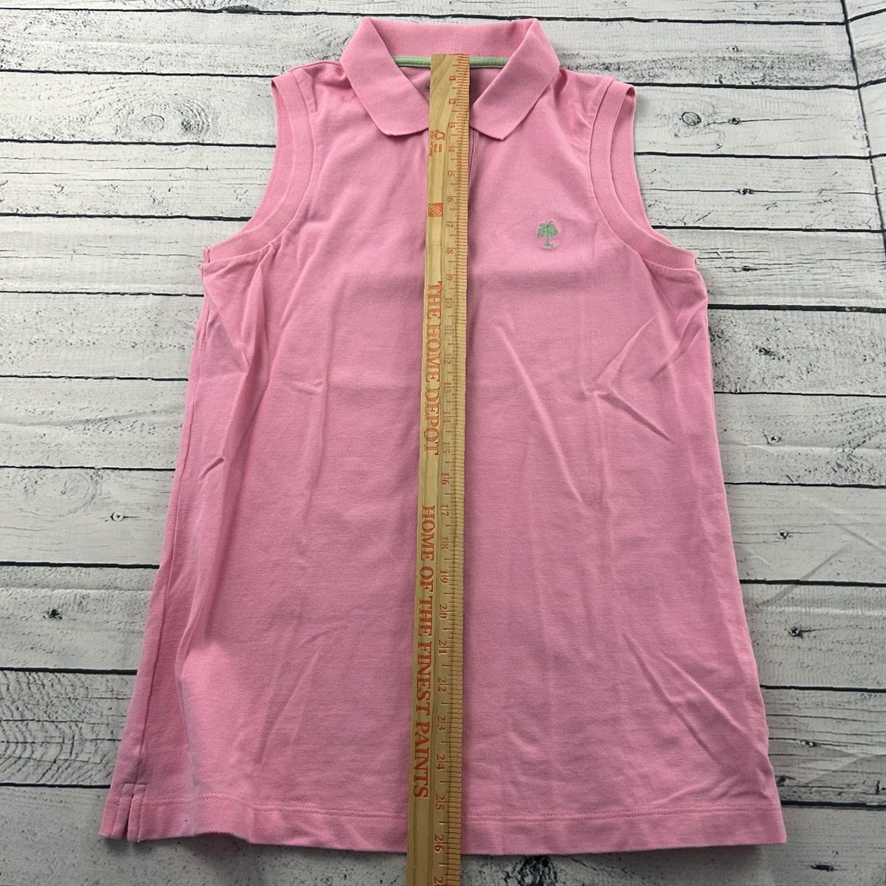 Lilly Pulitzer Lilly Pulitzer Polo Shirt Women's Medium Pink Sleeveless Island Polo Shirt M Pink Womens Lilly Pulitzer Polo Shirt Sleeveless Island Pink M Size M / US 6-8 / IT 42-44 - 4 Thumbnail