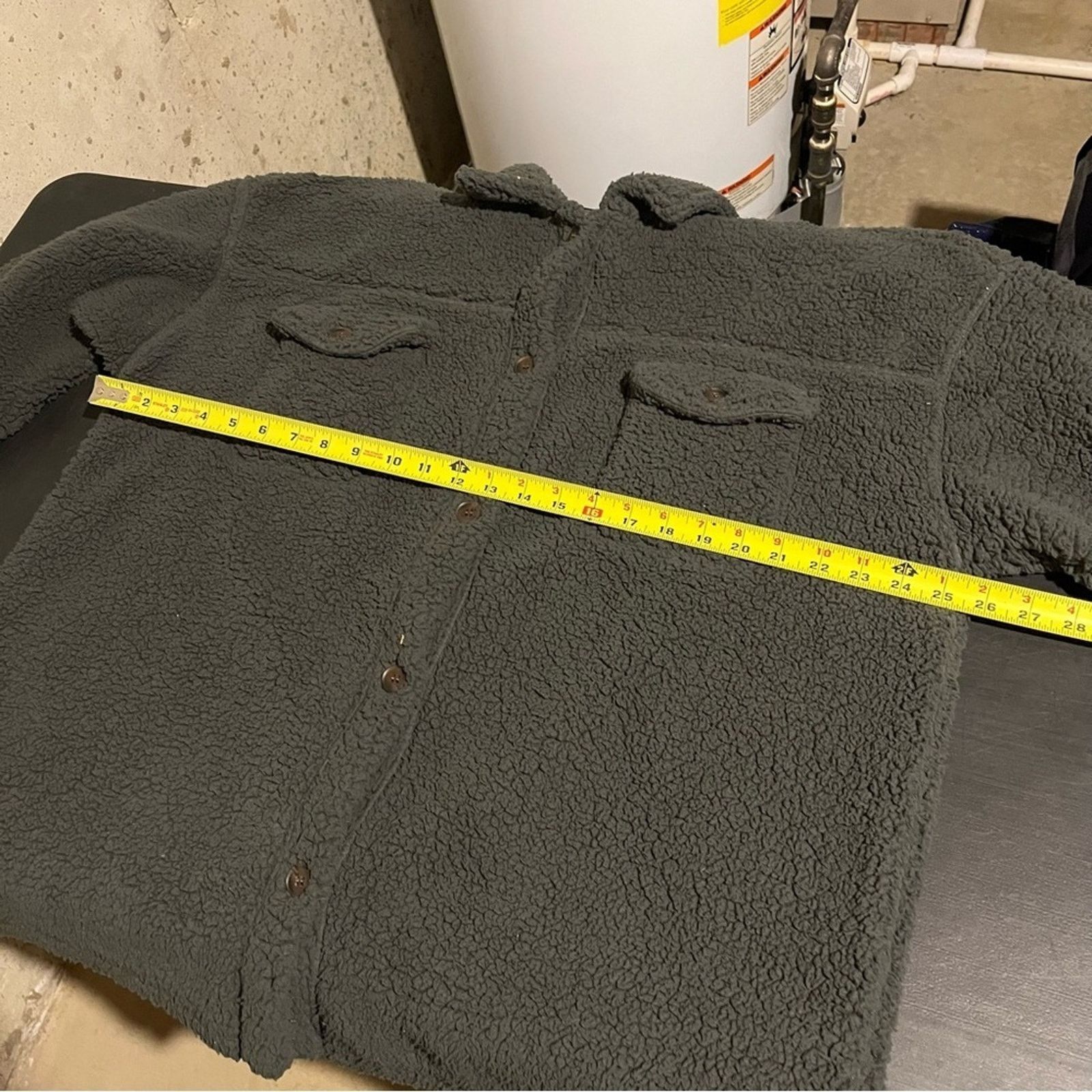 Other 32 DEGREES - Women's Cozy Fleece Shirt Jacket Grey - XL/XXL Size XXL / US 16-18 / IT 52-54 - 7 Thumbnail