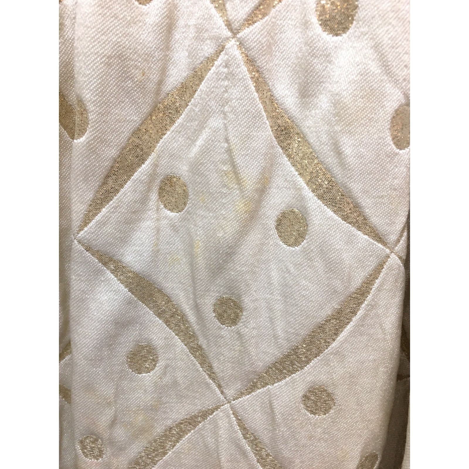 Vintage VINTAGE Harmay by St Amour Berkeleys Fresno Women's Gown Dress Embroidered Beige size 8 56in Chest 30in Waist Special Occasion Ethnic/Peasant Oval Size 4XL / US 24-26 - 7 Thumbnail