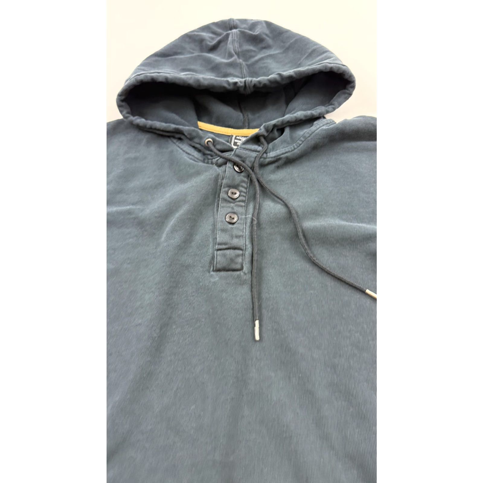 Nike Nike Hoodie Mens Small Blue Henley Striped Cotton Pullover Size US S / EU 44-46 / 1 - 4 Thumbnail