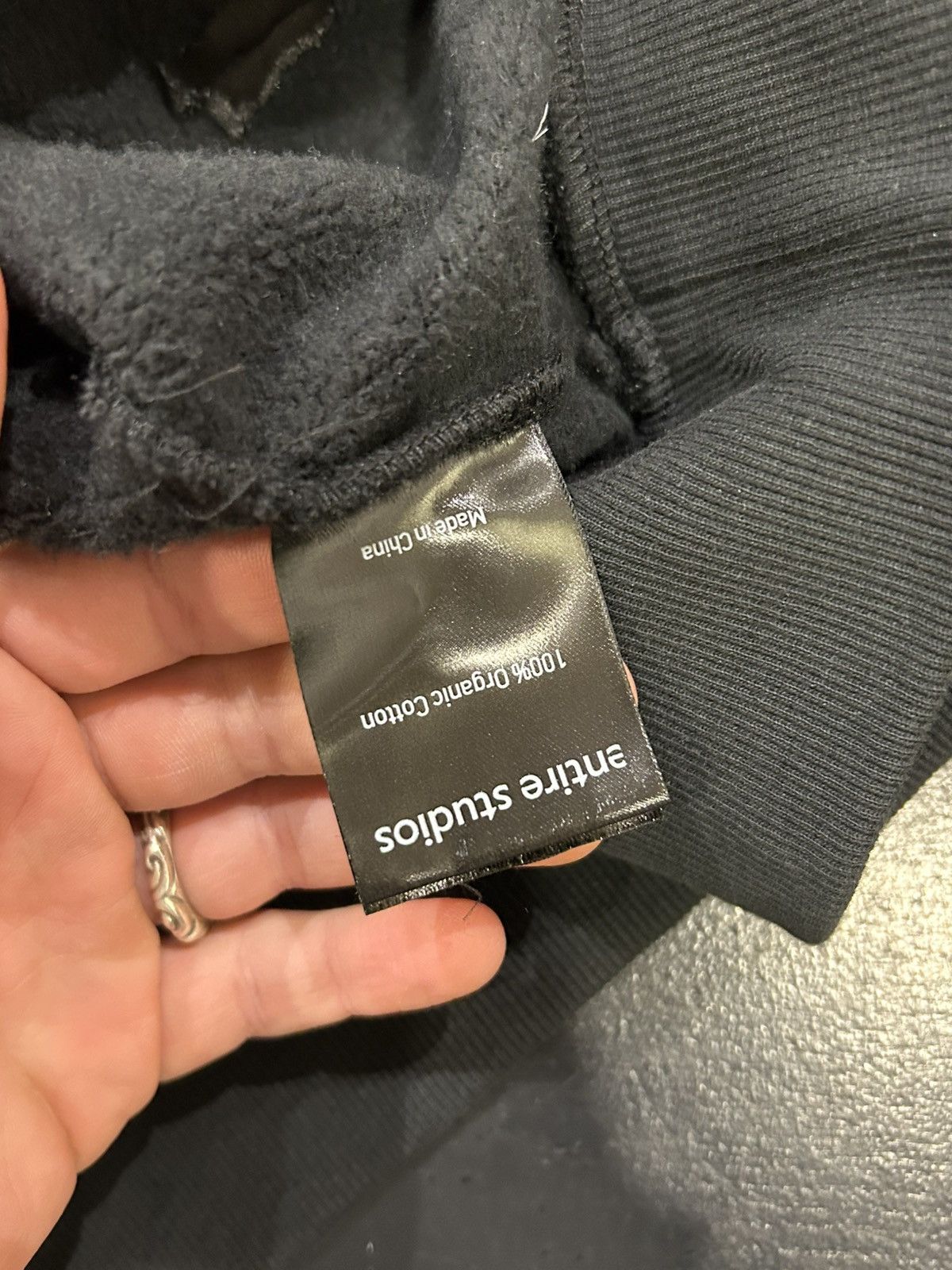 Entire Studios Entire Studios Eternal Full Zip Hoodie - Black Size US S / EU 44-46 / 1 - 5 Thumbnail