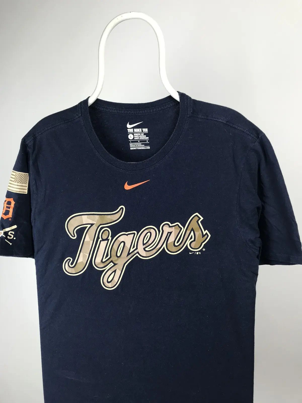 MLB Nike T-shirt tigers soccer team sportswear size Large Size US L / EU 52-54 / 3 - 2 Thumbnail