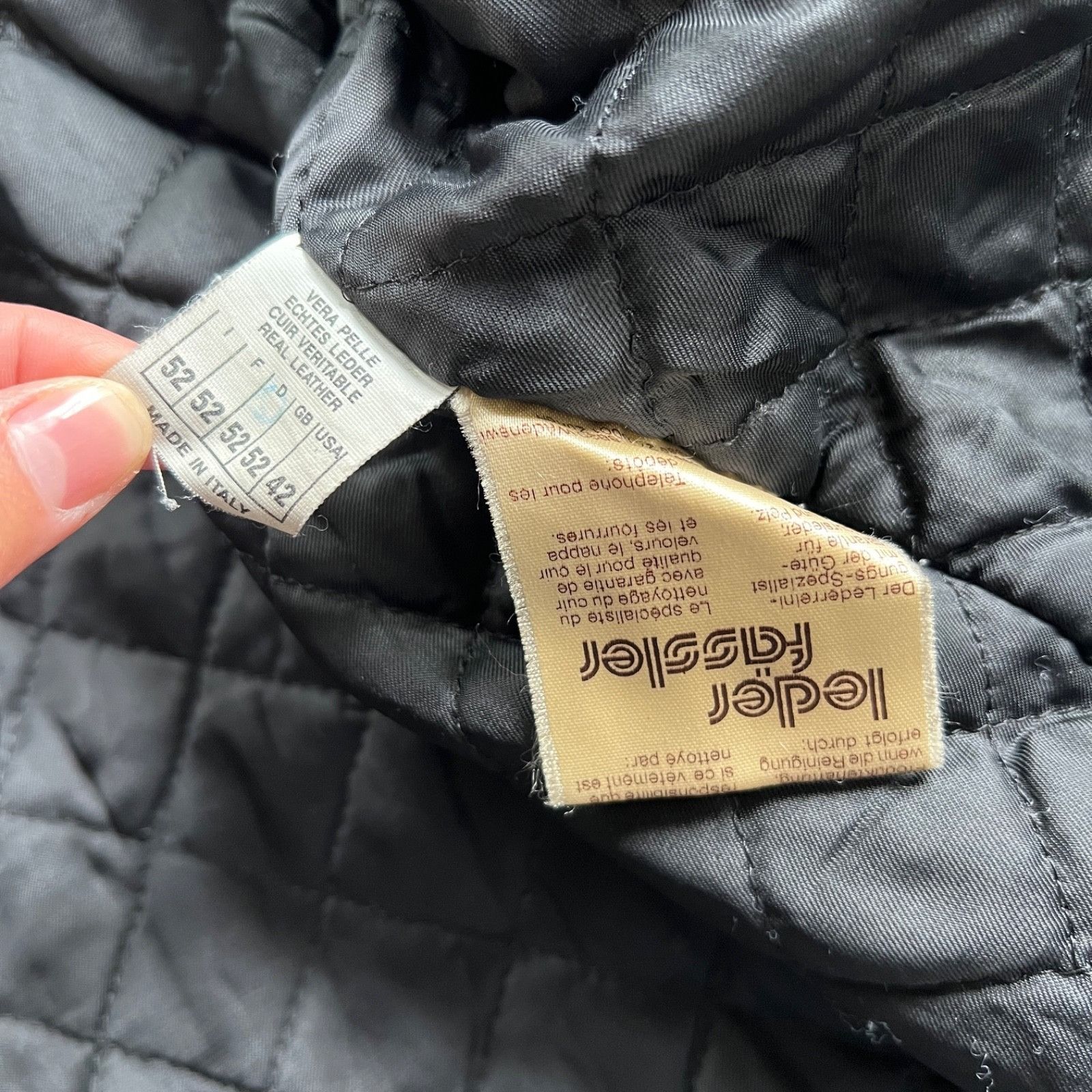 Leather Leonardo Leather Wool Blend Western Vintage Jacket 9574AC Size US L / EU 52-54 / 3 - 8 Thumbnail