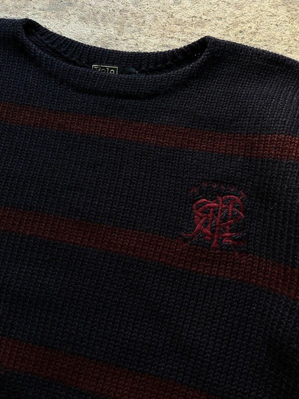 Polo Ralph Lauren Polo Ralph Lauren Scribble Sz L Sweatshirt Crewneck 1990s Size US L / EU 52-54 / 3 - 3 Thumbnail