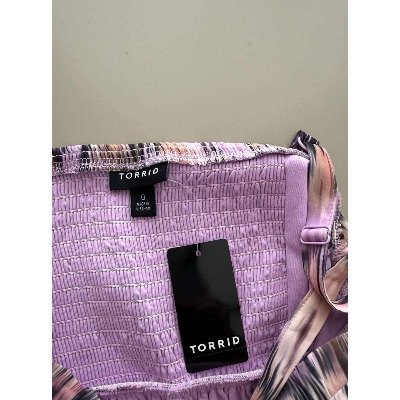 Torrid Torrid Multi Color Printed Maxi Dress NWT Casual Women's Size 0/L Size XS / US 0-2 / IT 36-38 - 5 Thumbnail