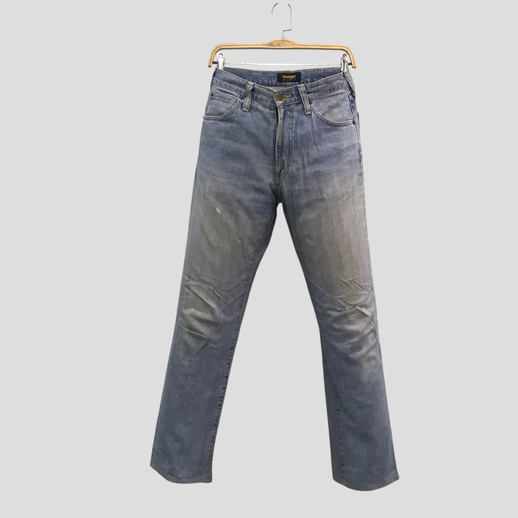 Wrangler Vintage 90's Wrangler Light Wash High Rise Jeans Size US 30 / EU 46 - 1 Thumbnail