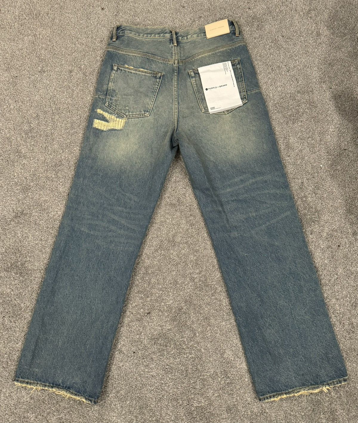 purple jeans baggy