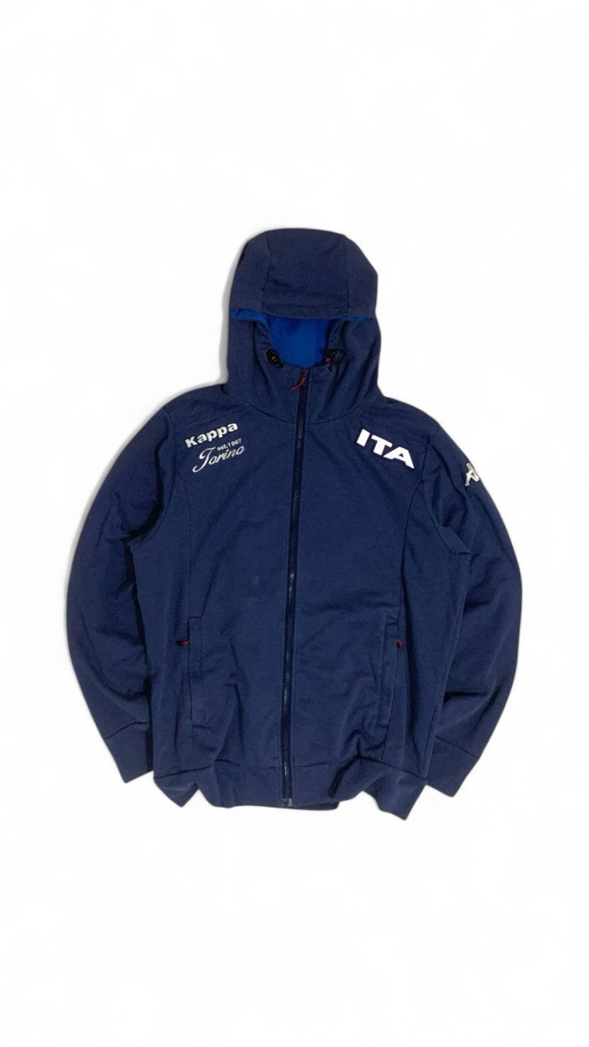 Kappa Kappa Italy Embroidery Zip Up Hoodie Size US L / EU 52-54 / 3 - 1 Thumbnail