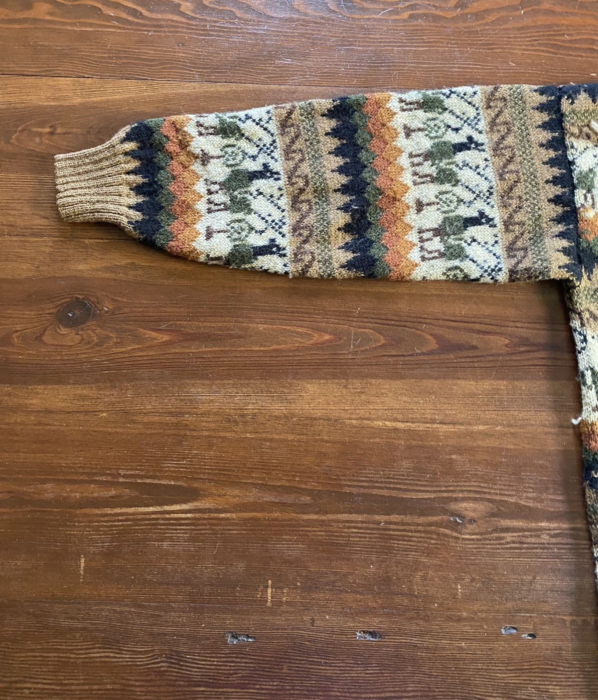 Vintage Vintage 80’s Artesania Los Andes Alpaca Wool 1/4 Zip Sweater Size US XL / EU 56 / 4 - 16 Thumbnail