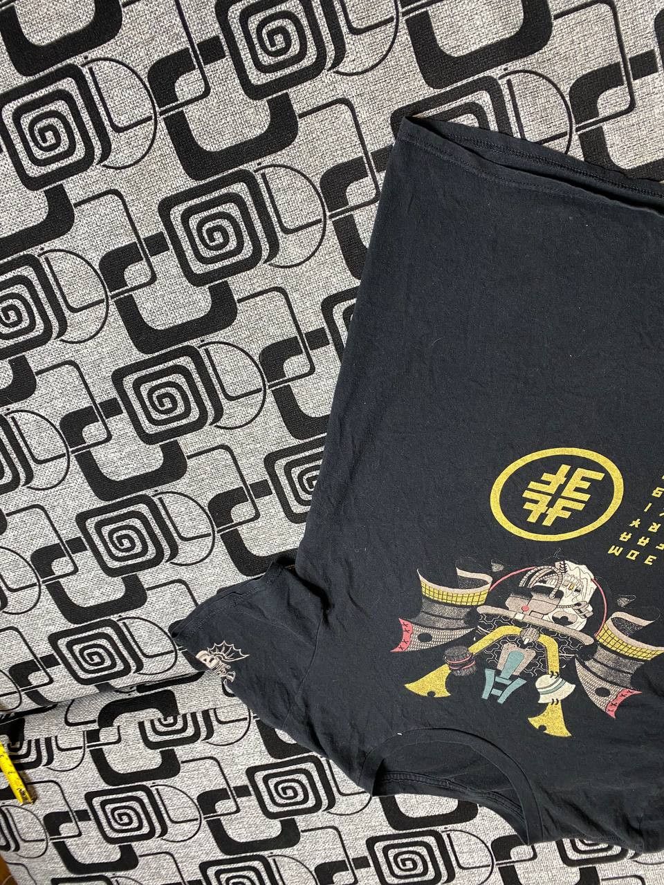 Affliction × Japanese Brand Y2K Affliction Style All Over Print T Shirt Tee Tapout Japan Size US S / EU 44-46 / 1 - 4 Thumbnail