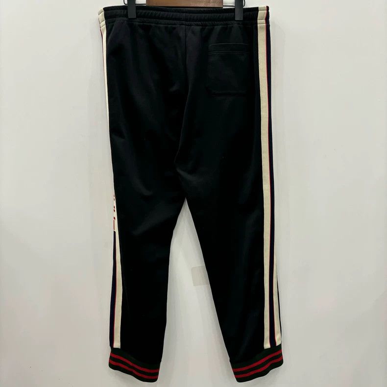 Gucci Gucci Logo Stripe Zip Casual Pants-dmc Size US 34 / EU 50 - 1 Thumbnail