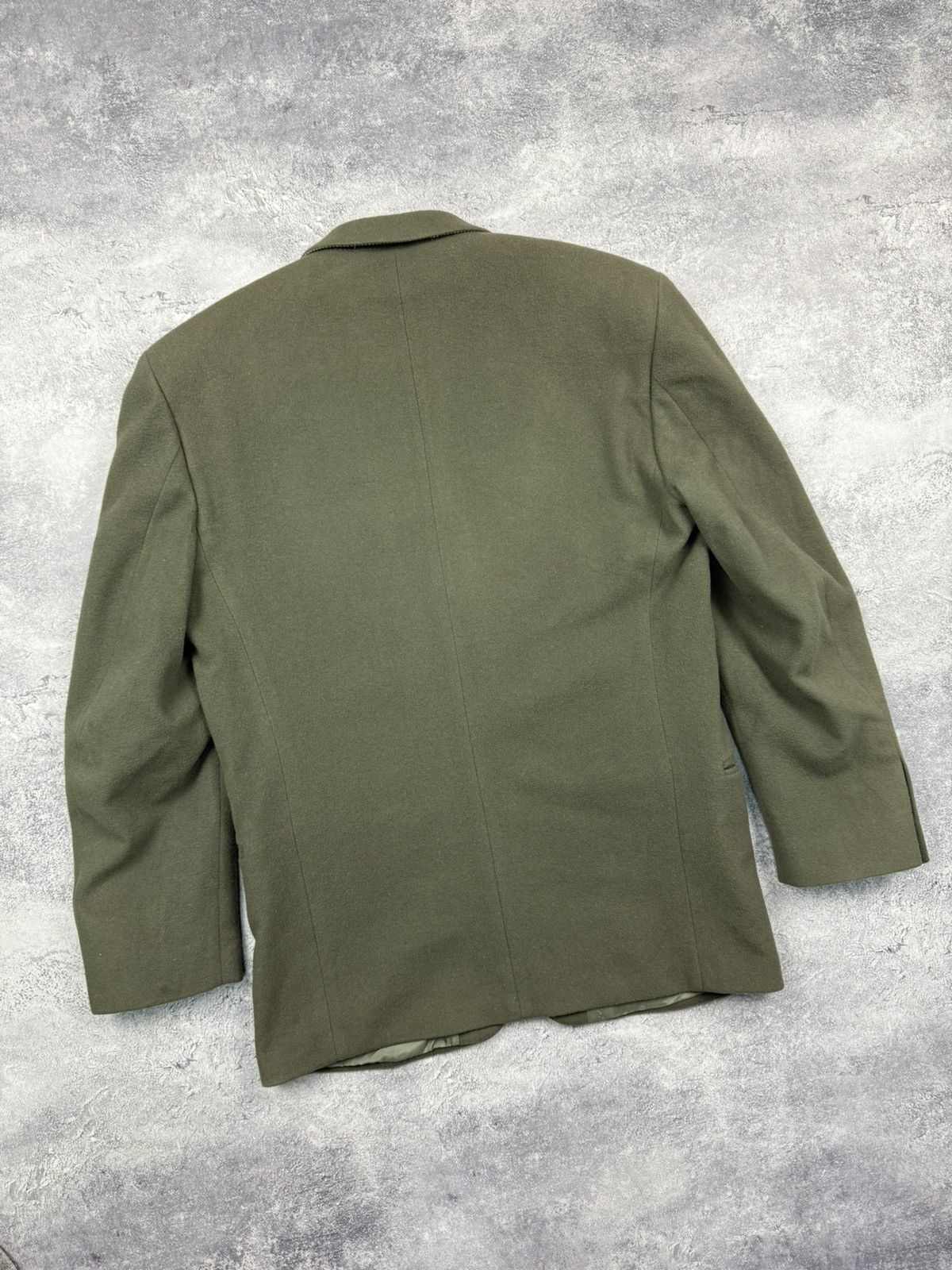 Yves Saint Laurent Vintage Yves Saint Laurent YSL Wool And Cashmere Blazer Size 48R - 20 Thumbnail