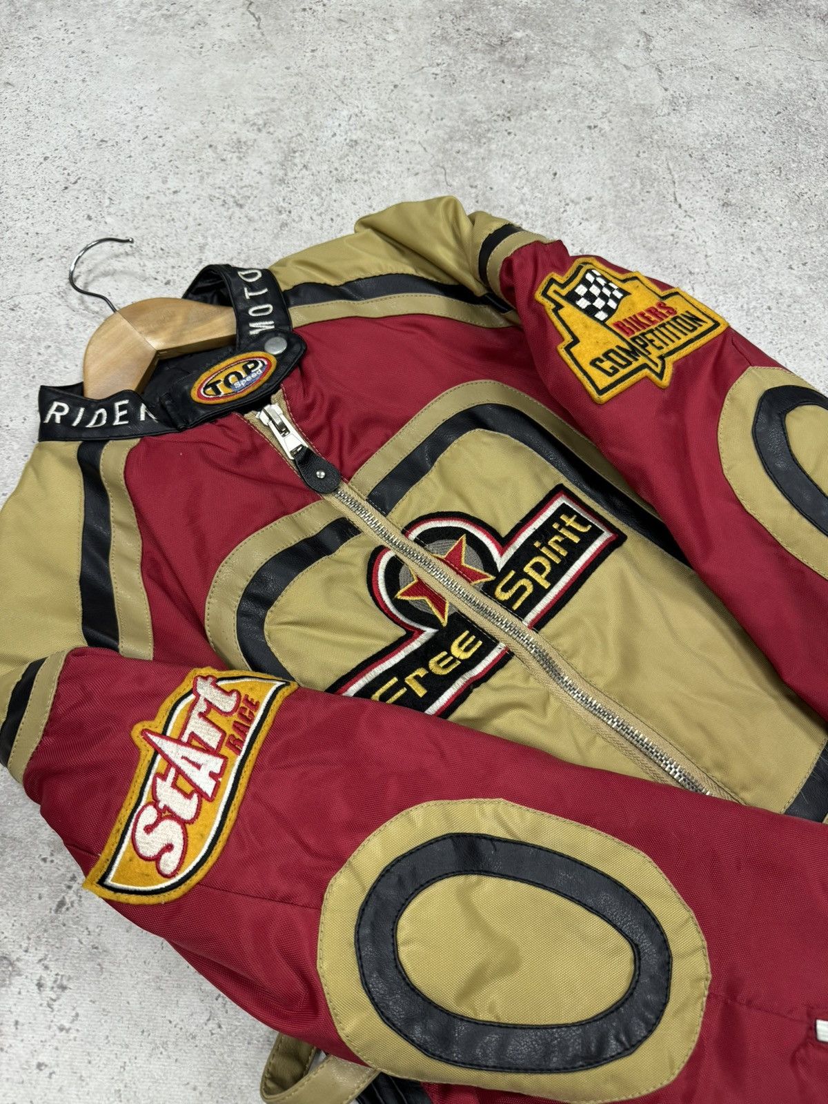 Japanese Brand Vintage 90s - 00s Team spirit Racing Jacket Size US S / EU 44-46 / 1 - 7 Thumbnail
