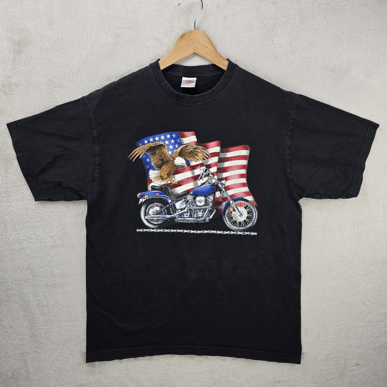 Other Vintage Bike Week Shirt L Eagle Biker USA Harley Davidson Size US L / EU 52-54 / 3 - 2 Thumbnail