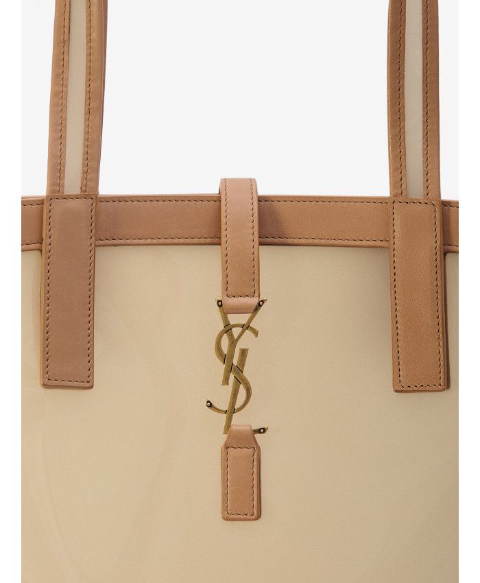 Saint Laurent Paris o1bcso1str0326 Size: OS/Panier Medium Tote Bag in Beige Size ONE SIZE - 5 Thumbnail