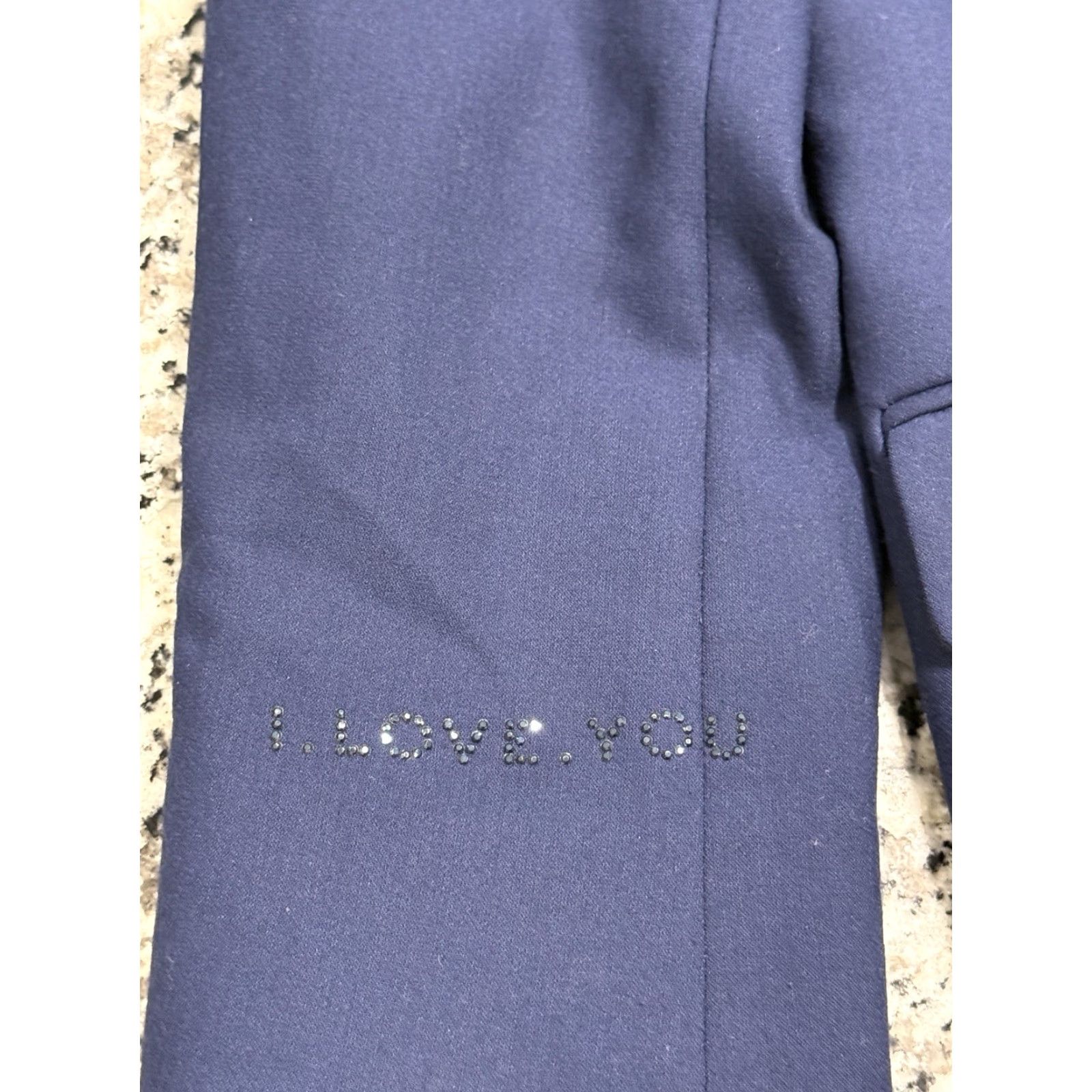 Zadig & Voltaire ZADIG & VOLTAIRE Viva Bis Strass Stars Blazer Women 36 Blue Size XS / US 0-2 / IT 36-38 - 5 Thumbnail