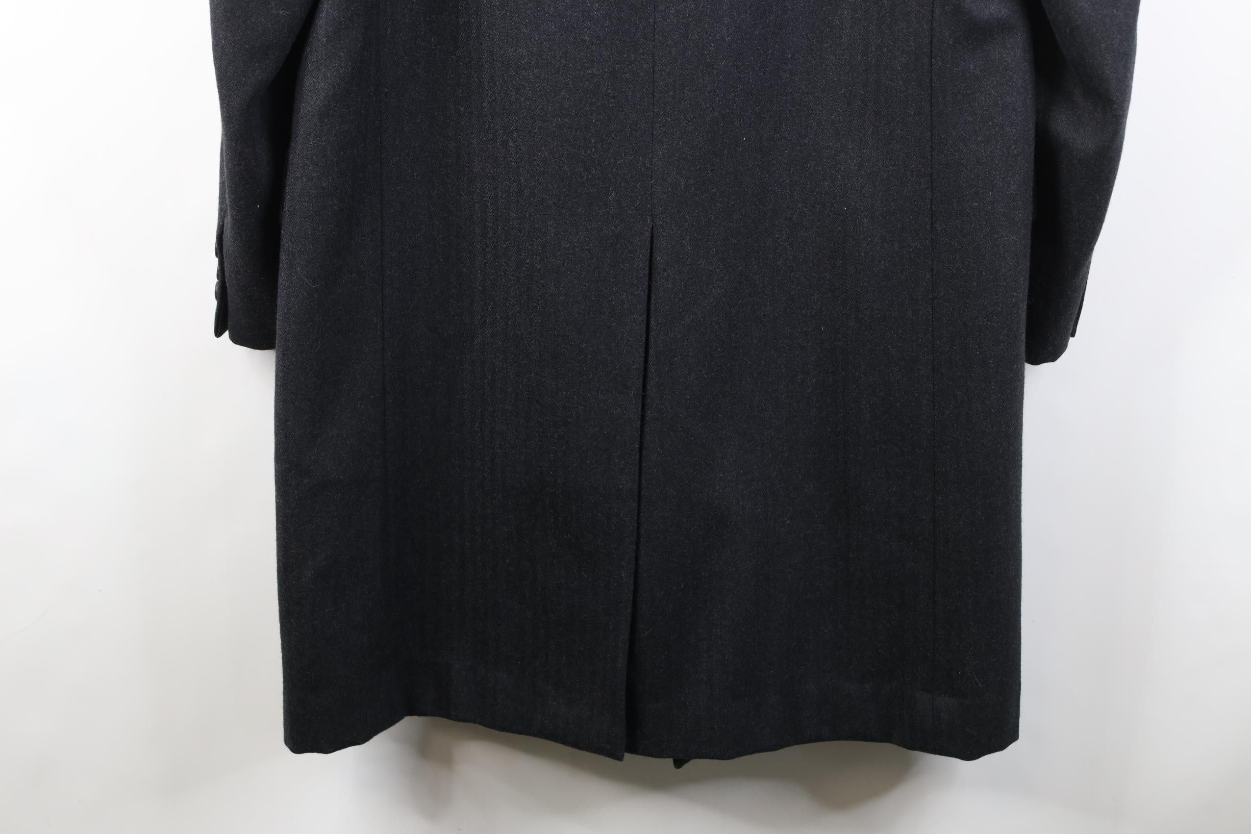 Vintage Vintage 70s Streetwear Wool Herringbone Overcoat Gray USA Size US XXL / EU 58 / 5 - 21 Thumbnail