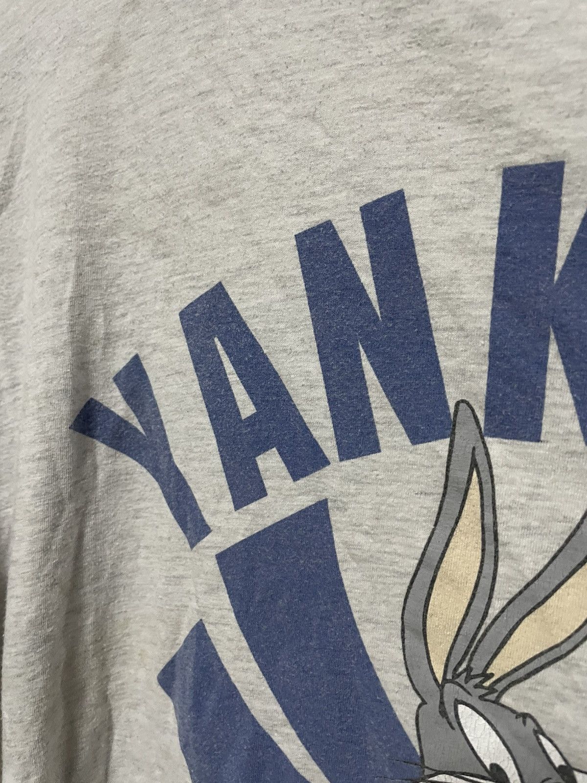 New York Yankees × Vintage × Warner Bros Vintage Yankees T-shirt 1994 Warner Bros. Nutmeg Mills Size US L / EU 52-54 / 3 - 6 Thumbnail