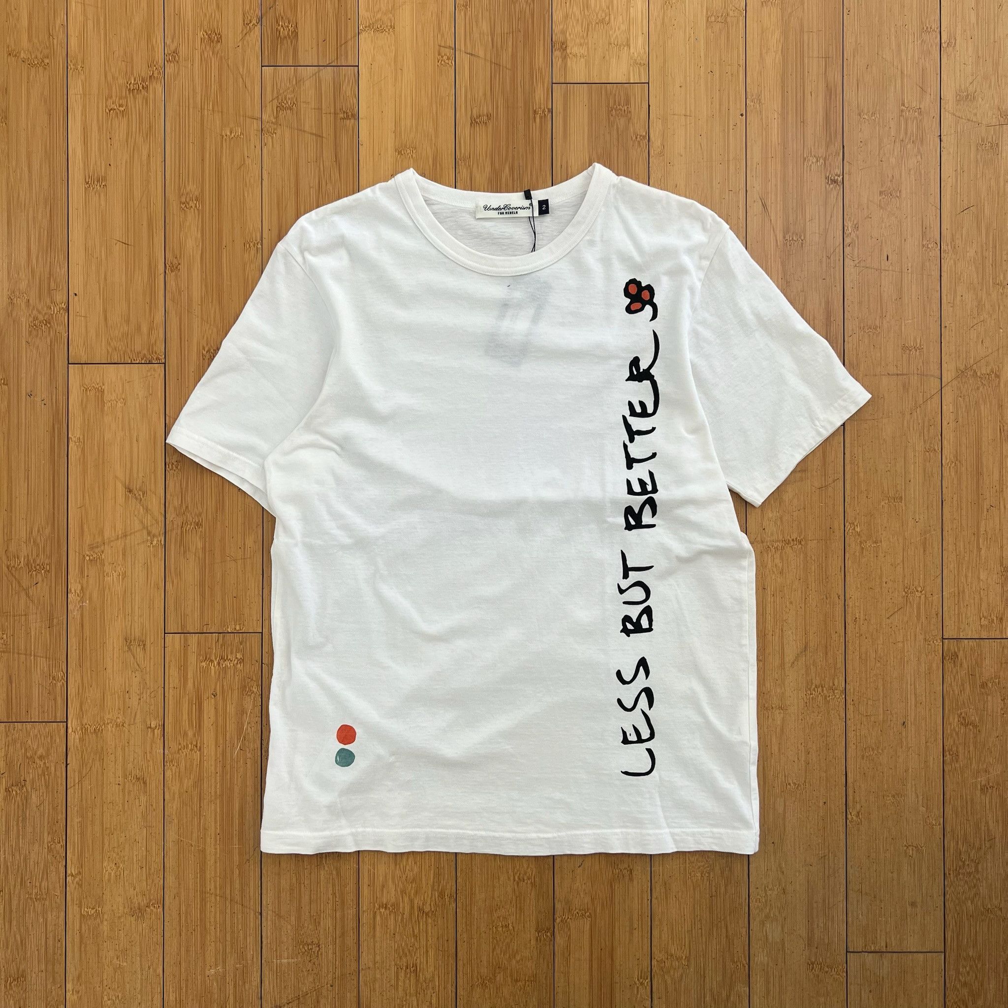 Undercover Undercover White Dieter Rams SS2010 T-Shirt Size US M / EU 48-50 / 2 - 1 Thumbnail
