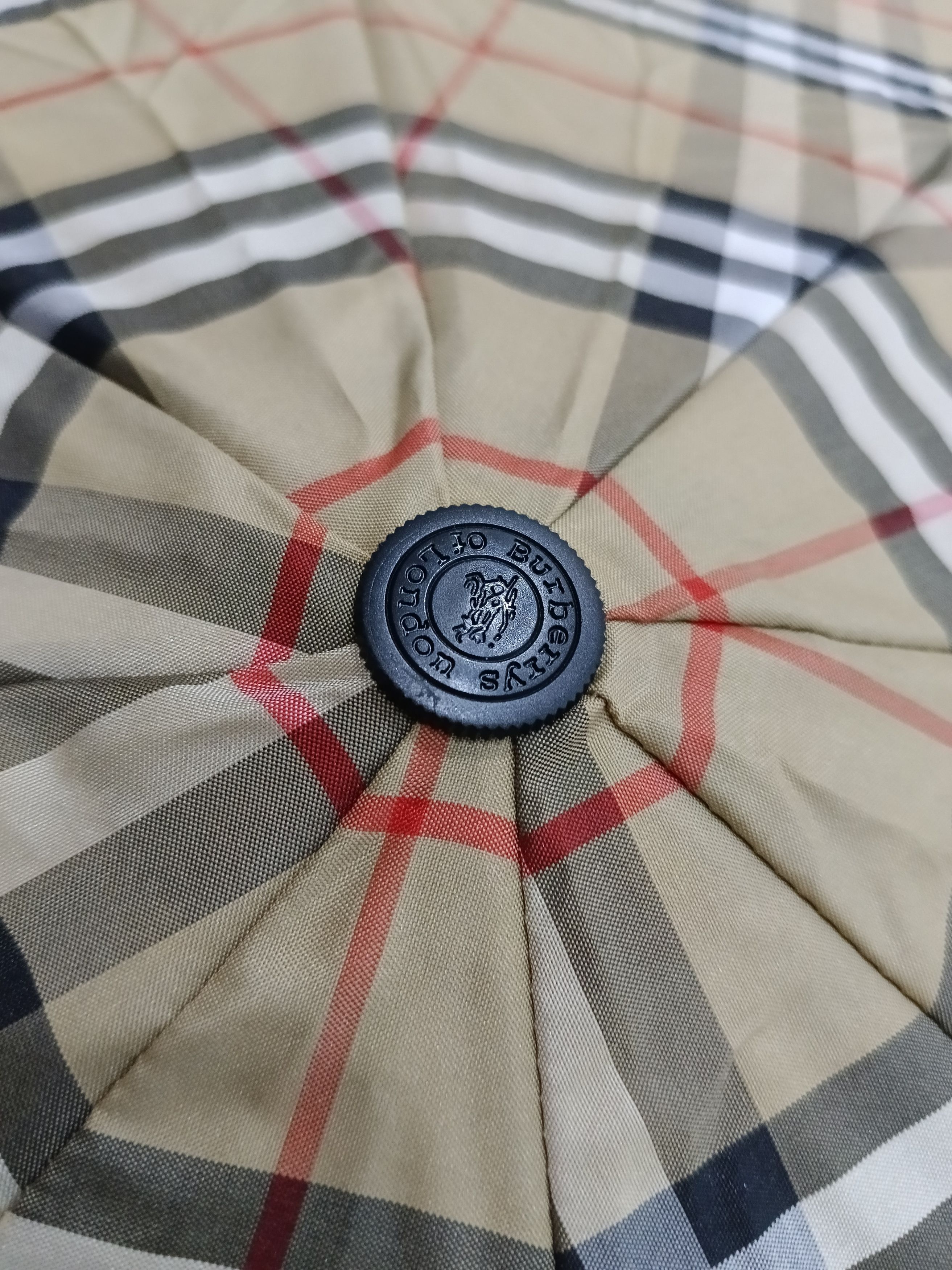 Burberry Burberry NovaCheck Folding Umbrella Size ONE SIZE - 6 Thumbnail