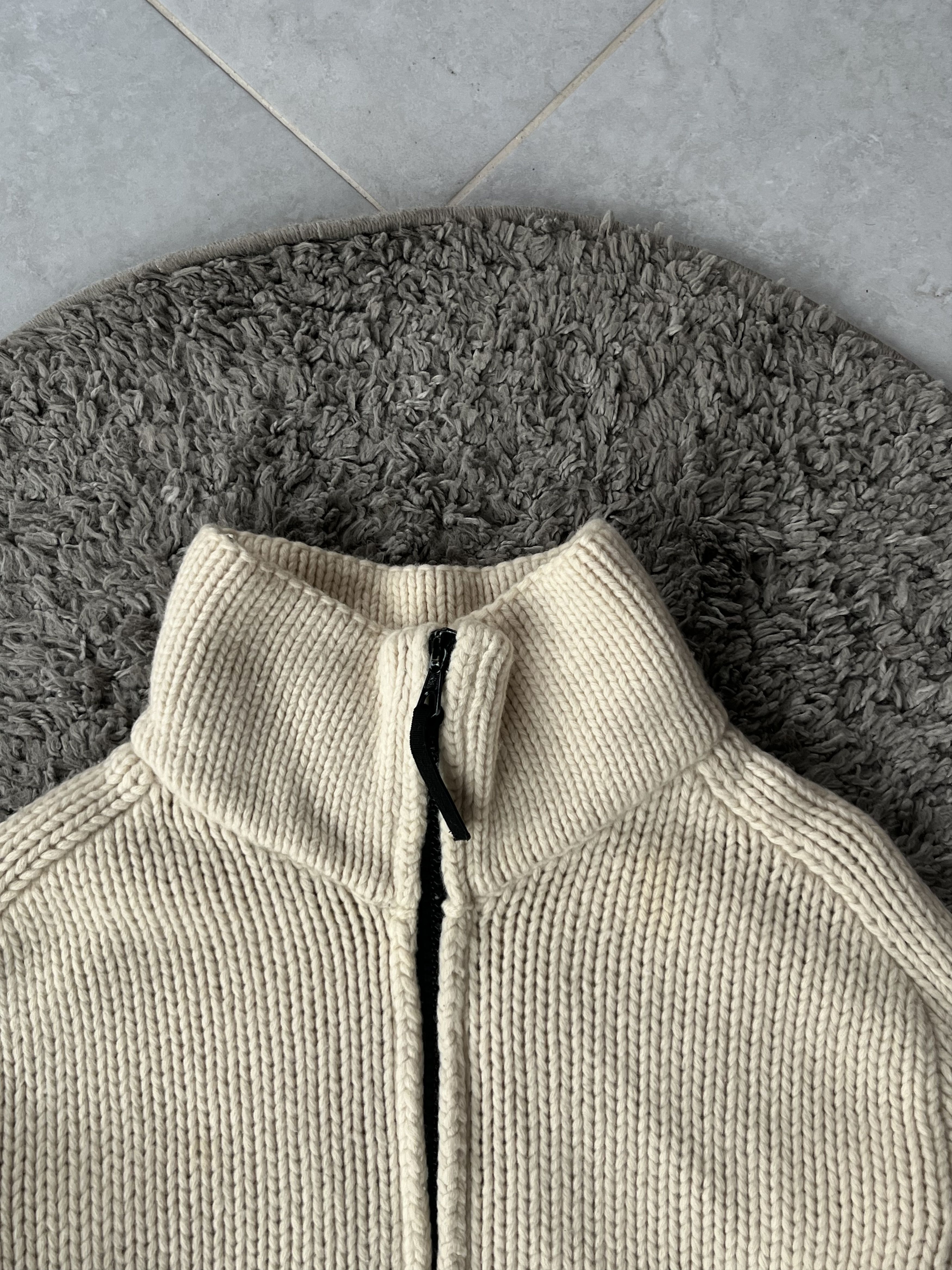 Stone Island STONE ISLAND Vintage Full Zip Knitwear MADE IN ITALY Size US M / EU 48-50 / 2 - 5 Thumbnail