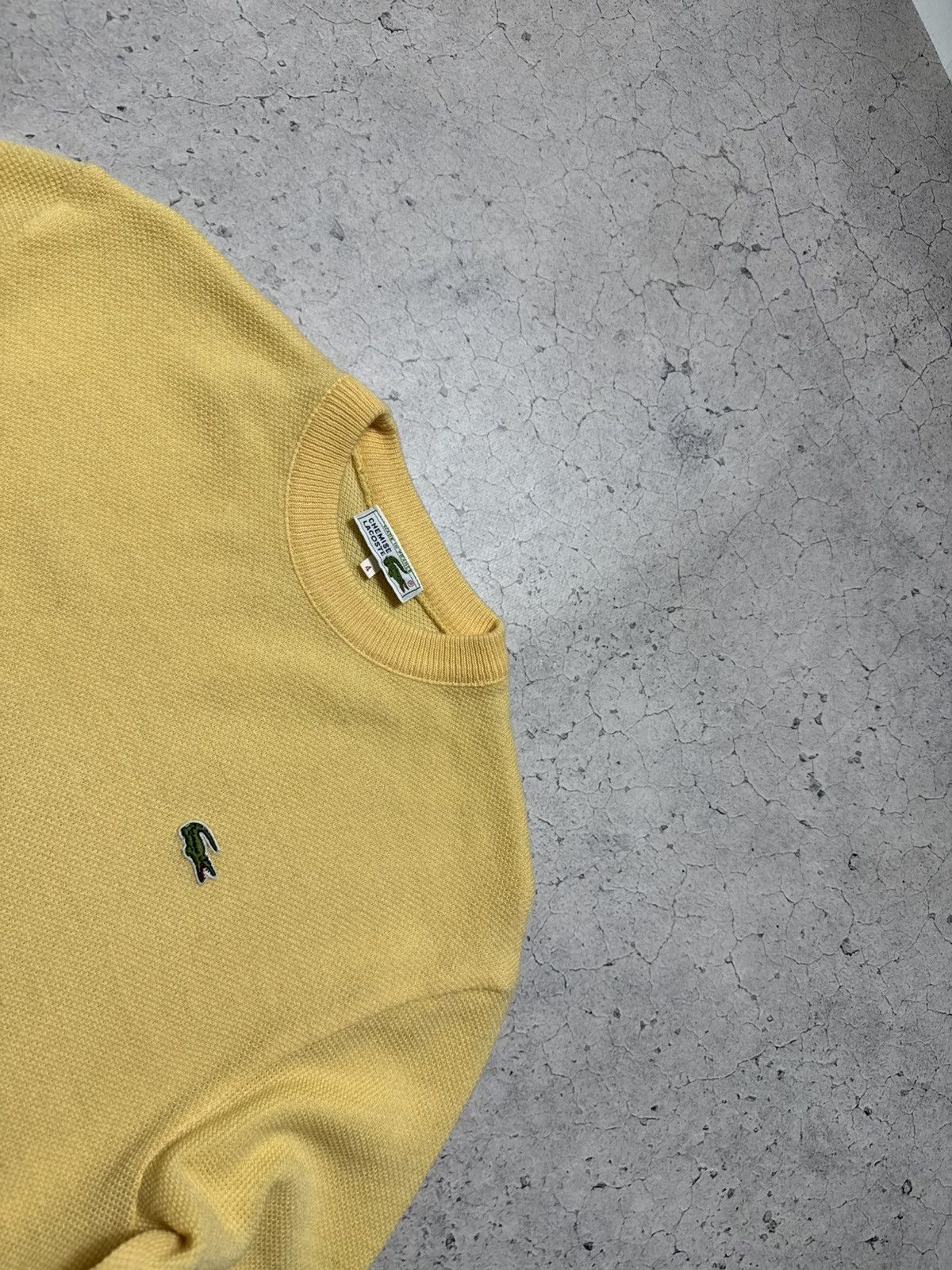 Lacoste Lacoste Chemise Wool Sweater Yellow Size 4 Vintage 90’s Size US L / EU 52-54 / 3 - 5 Thumbnail