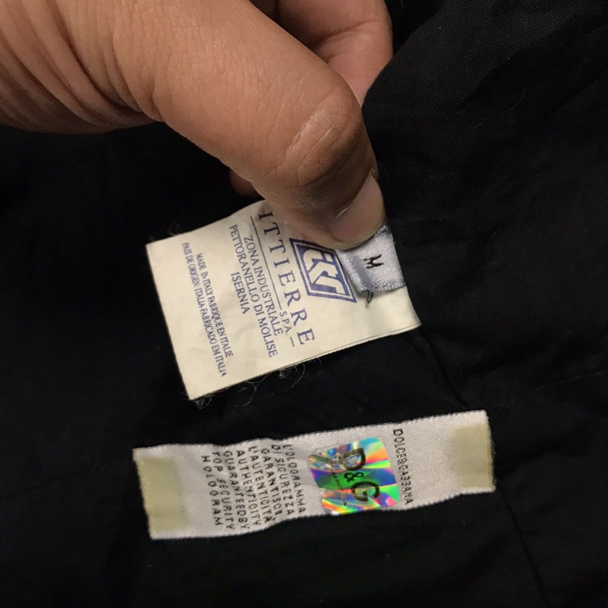 Dolce & Gabbana × Vintage OG DOLCE & GABBANA D&G GRAY BLUE SUN FADED BUTTON JACKET Size US M / EU 48-50 / 2 - 15 Thumbnail