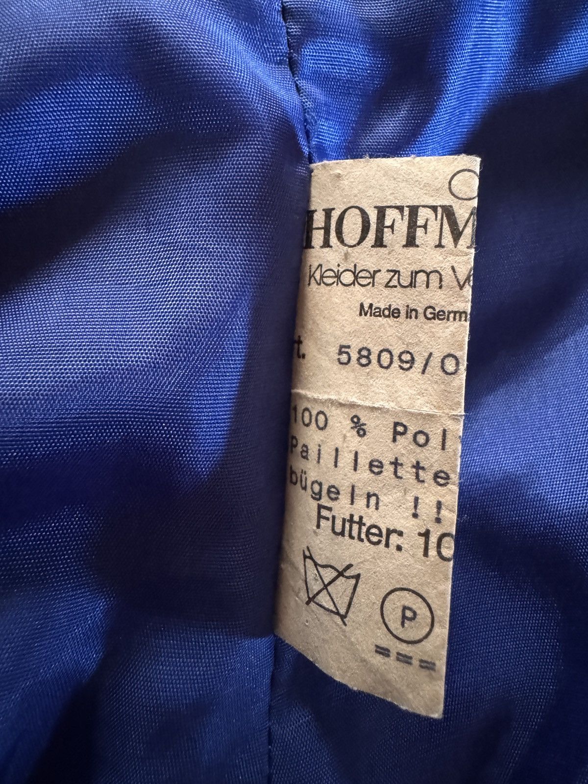 Designer × Vintage Unique Cocktail Hoffmann vintage top corset sequins Size XL / US 12-14 / IT 48-50 - 14 Thumbnail