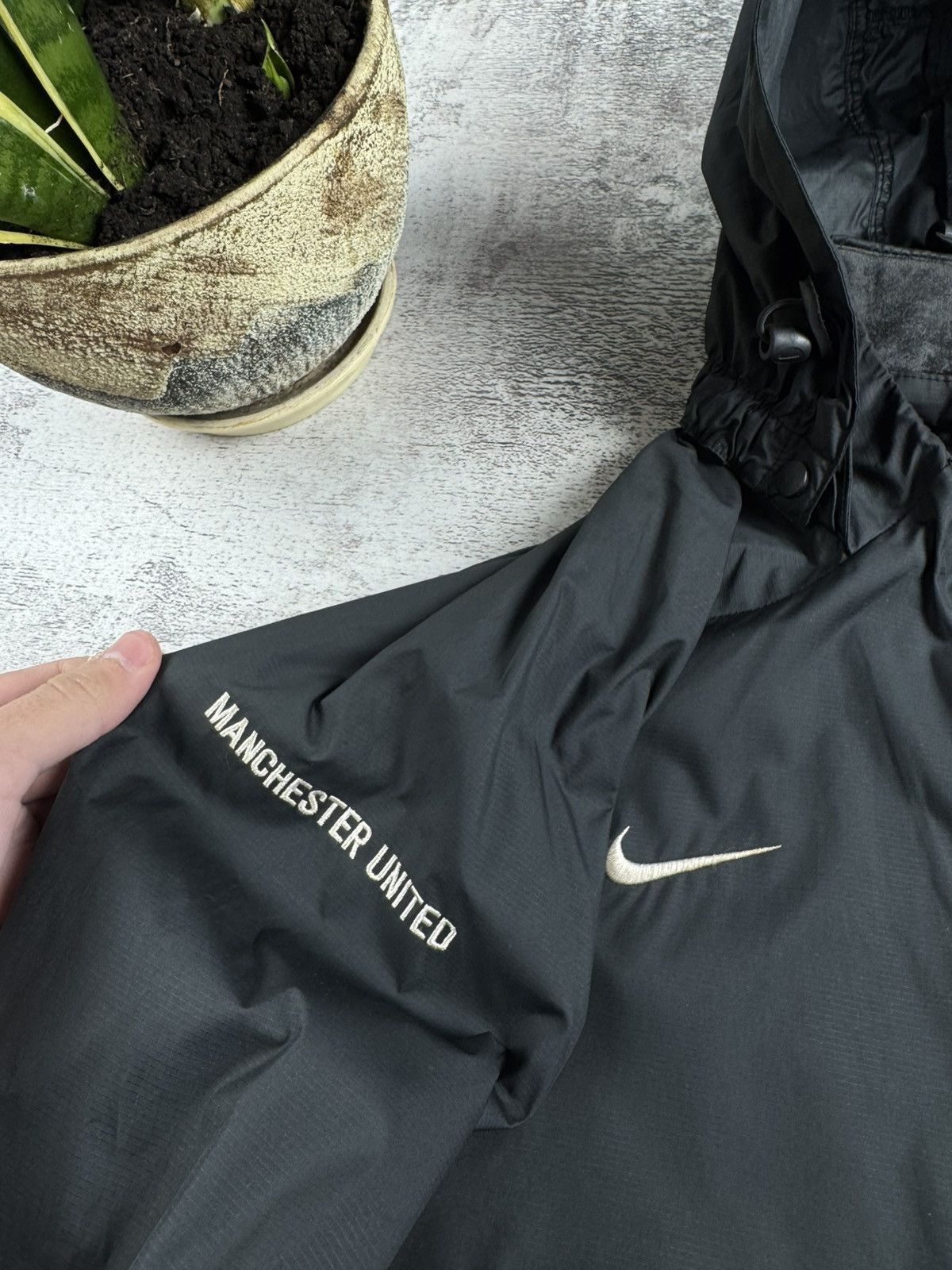 Nike Vintage Manchester United 2005/2006 Football Soccer Light Jacket Windbreaker Size US M / EU 48-50 / 2 - 7 Thumbnail