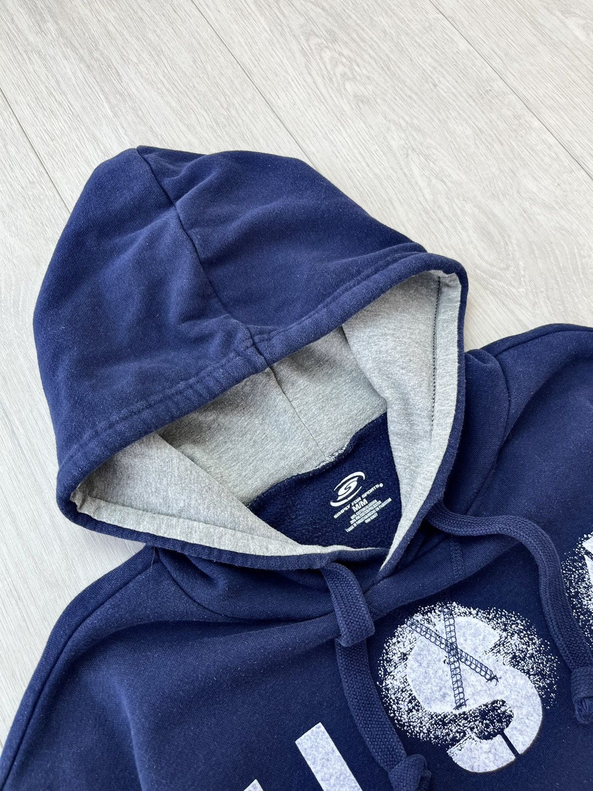 Vintage USA Flag Hoodie Big Logo Like Polo Ralph Lauren Y2K Vintage Size US M / EU 48-50 / 2 - 8 Thumbnail