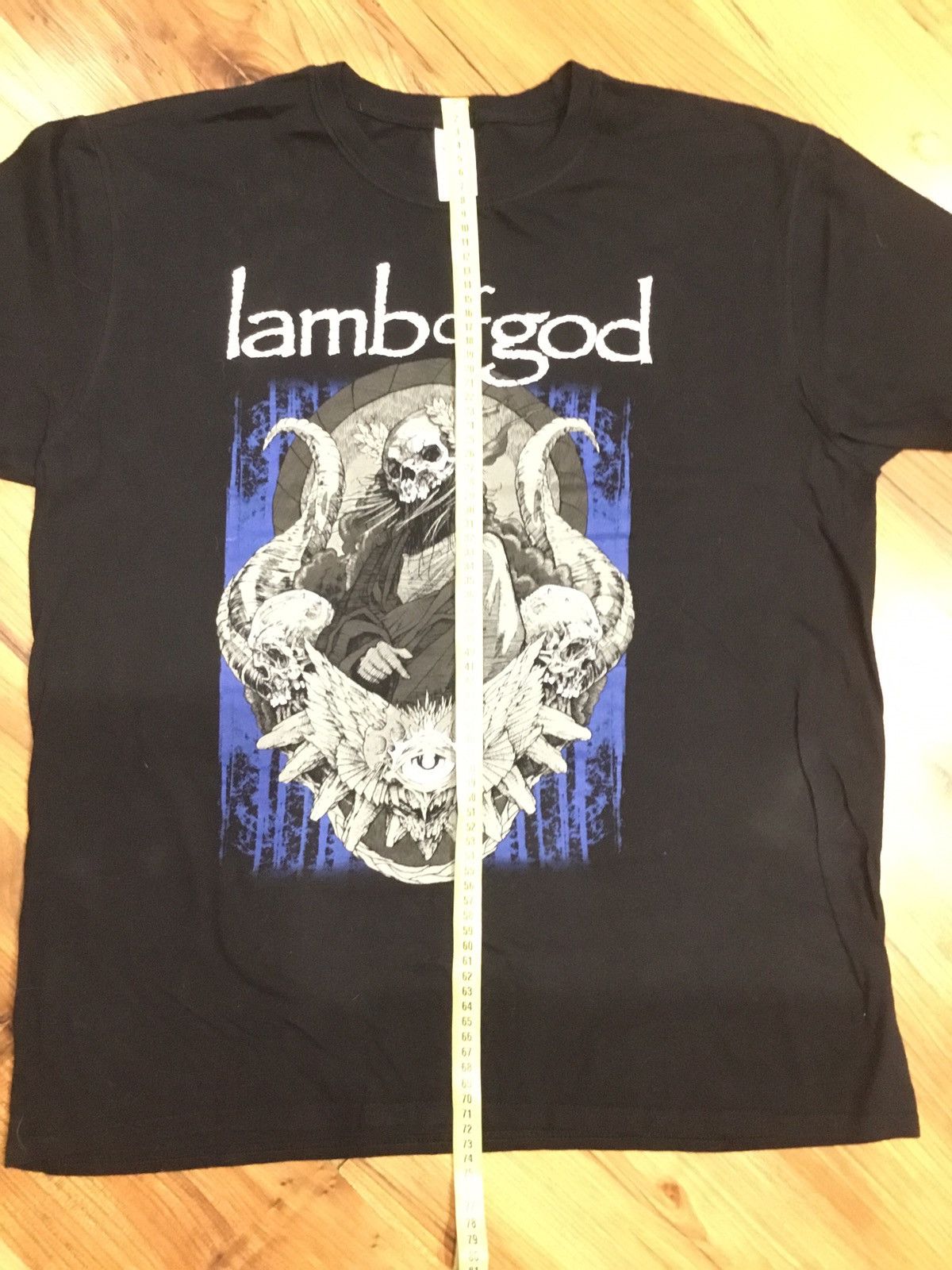 Gildan Rare Lamb Of God Band Metal 20118 Summer Concert Tour Size US XL / EU 56 / 4 - 8 Thumbnail