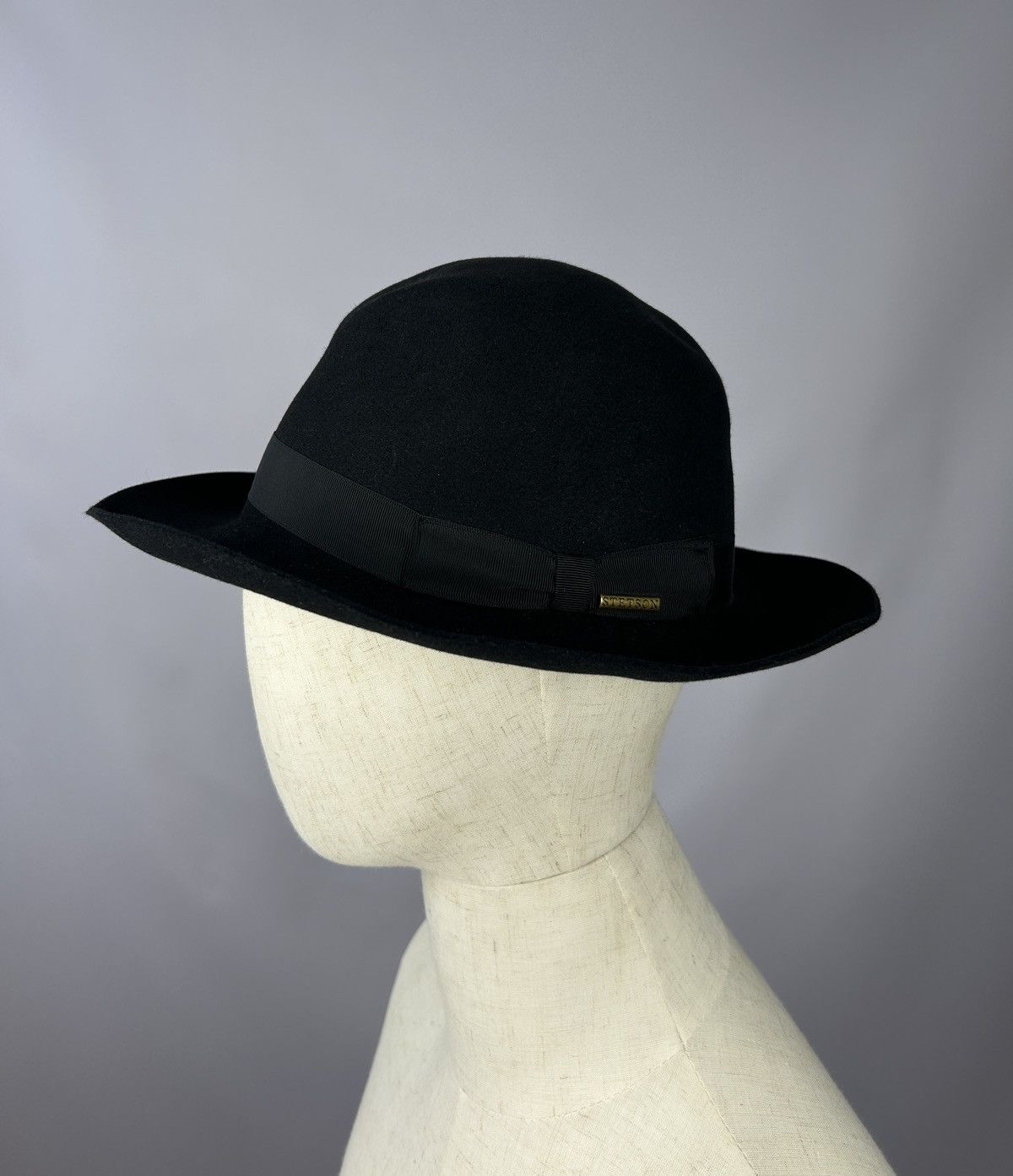 Stetson Stetson Capri Fur Felt Hat Classic Fedora Size 58CM Size ONE SIZE - 4 Thumbnail