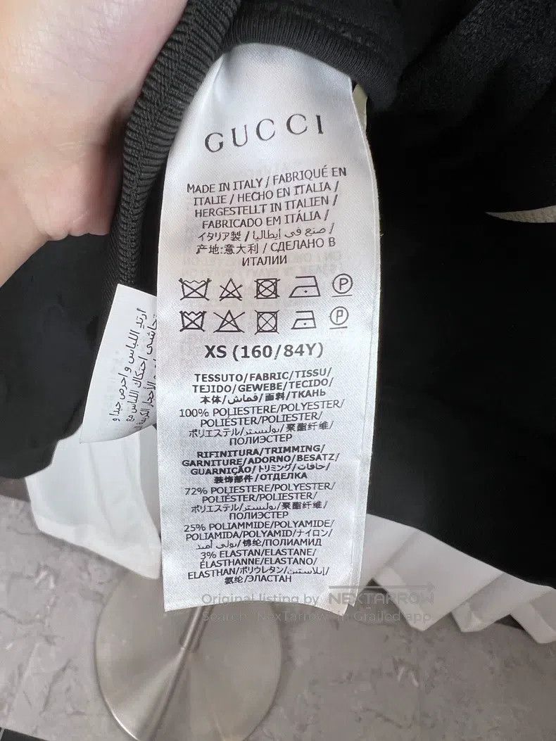 Gucci Gucci Full-print black zippered hooded jacket Size US XS / EU 42 / 0 - 5 Thumbnail