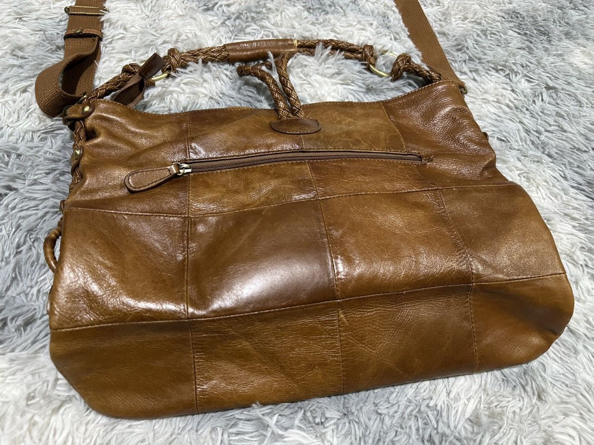 GOA 🔥Y2K Archived G.o.a Patchwork Leather Crossbody Bag 2-ways Size ONE SIZE - 3 Thumbnail