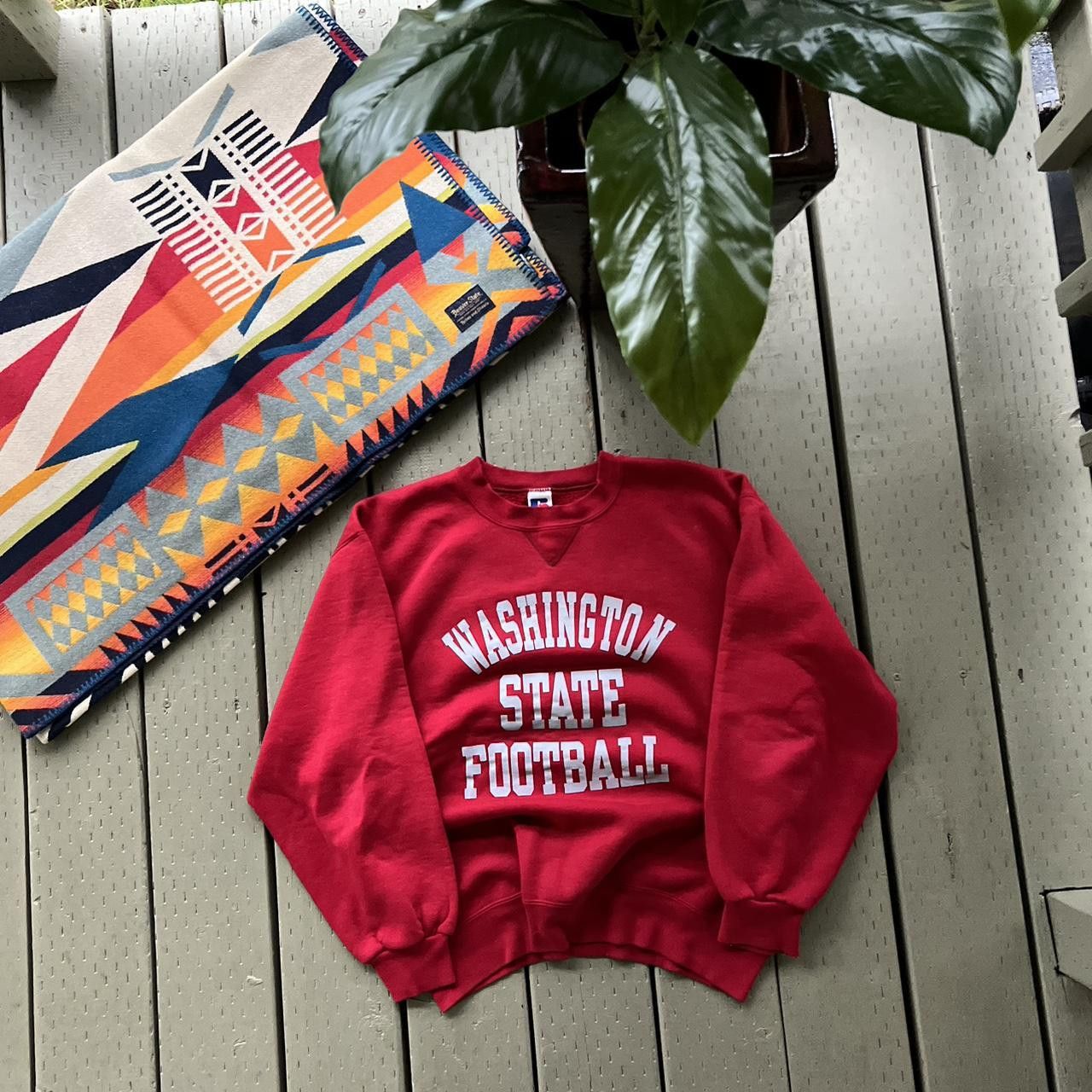 Russell Athletic × Vintage Vintage Washington State Cougars Crewneck Sweatshirt Size US L / EU 52-54 / 3 - 3 Thumbnail